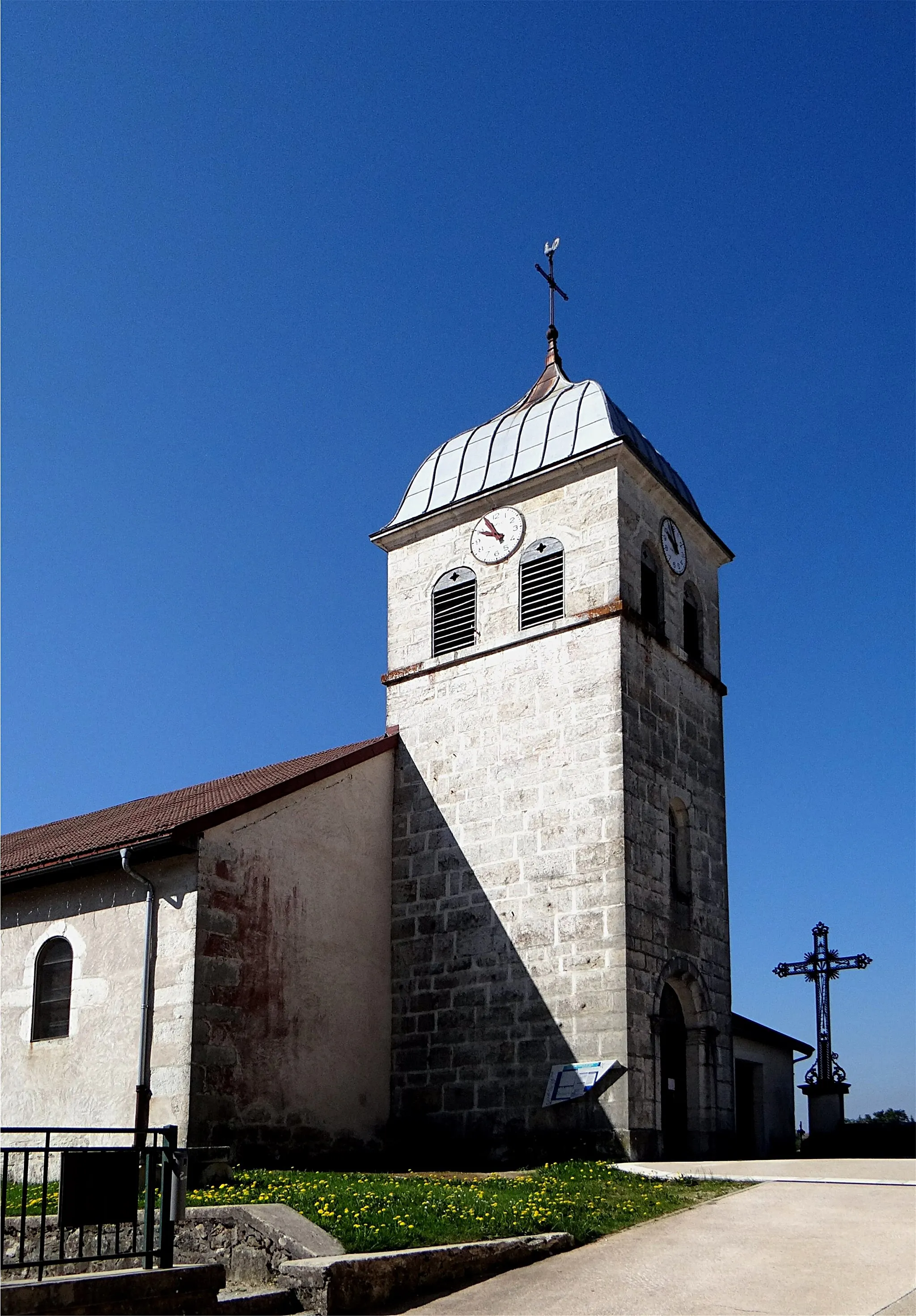 Photo showing: Église Saint-François-de-Sales, Lamoura, Jura, France.