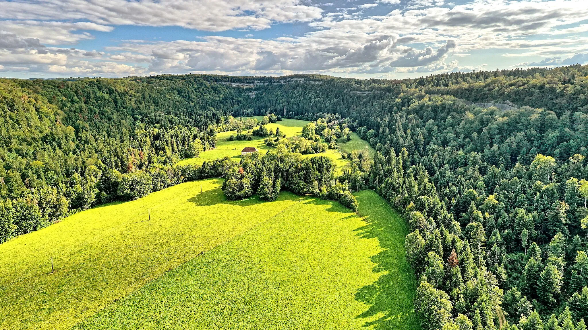 Photo showing: La reculée de Balerne