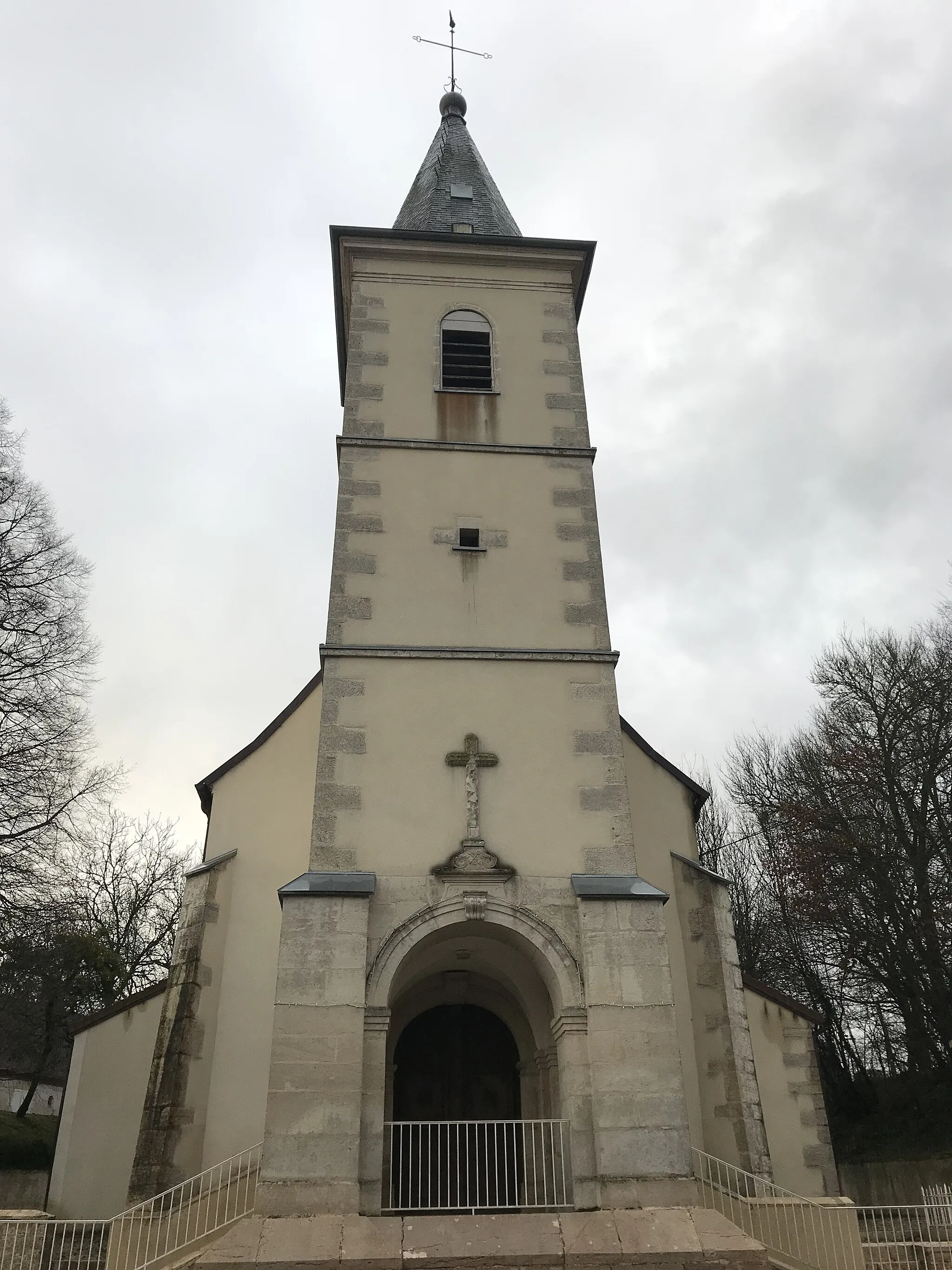 Photo showing: Nevy-lès-Dole (Jura, France) le 6 janvier 2018.