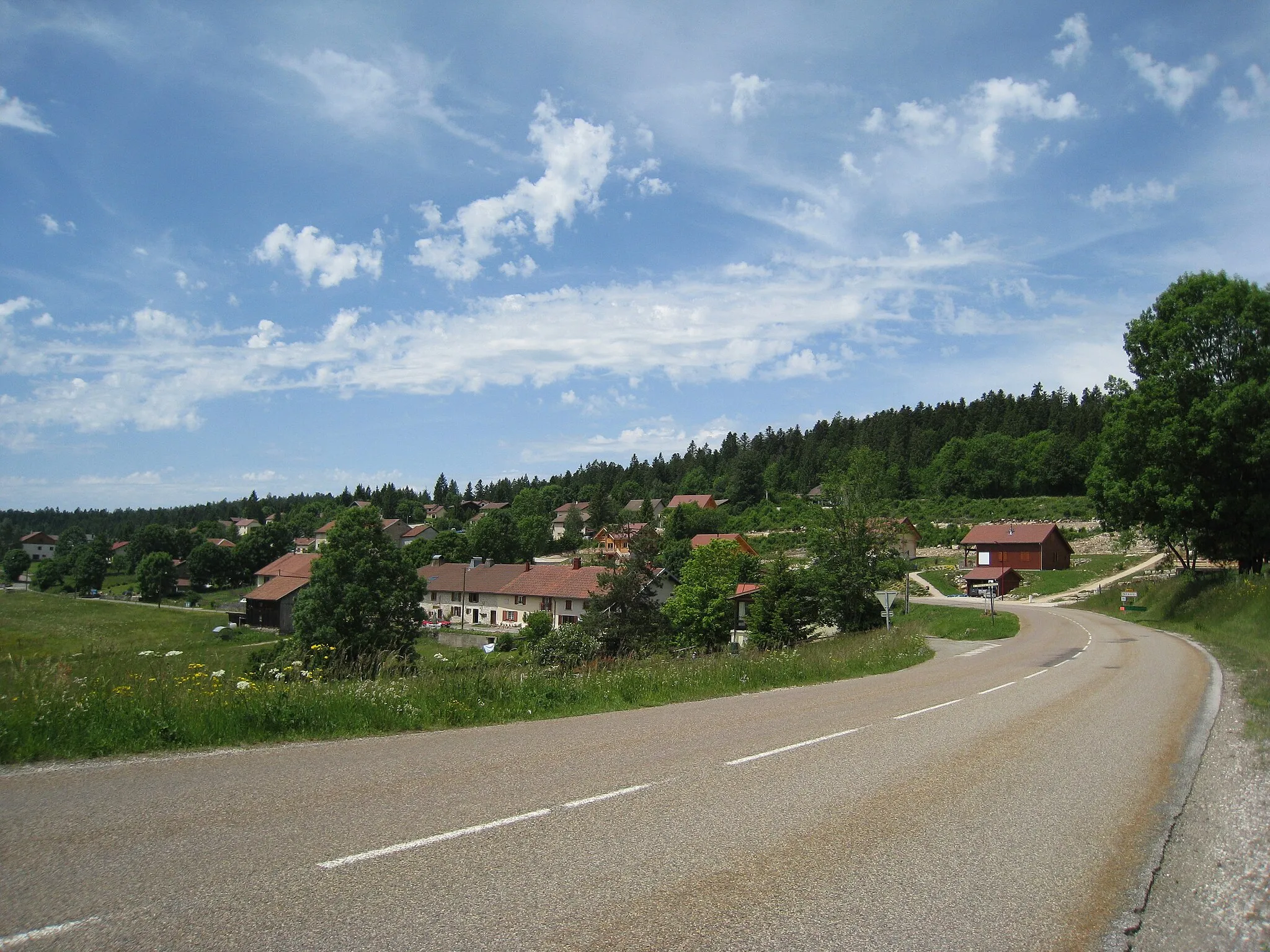 Photo showing: Vue d'ensemble de Prénovel, Jura, France