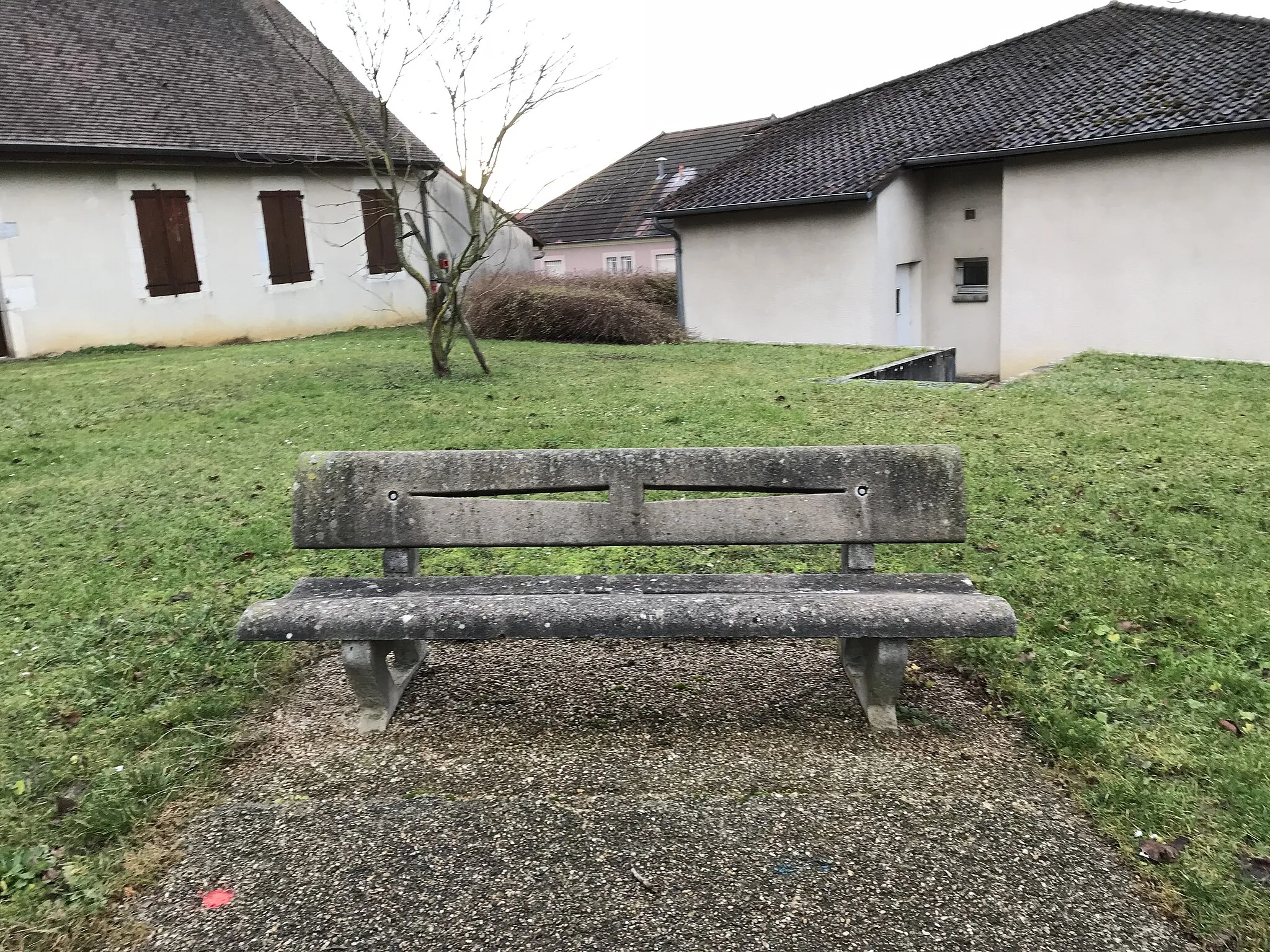 Photo showing: Image de Villette-lès-Dole (Jura) en janvier 2018.