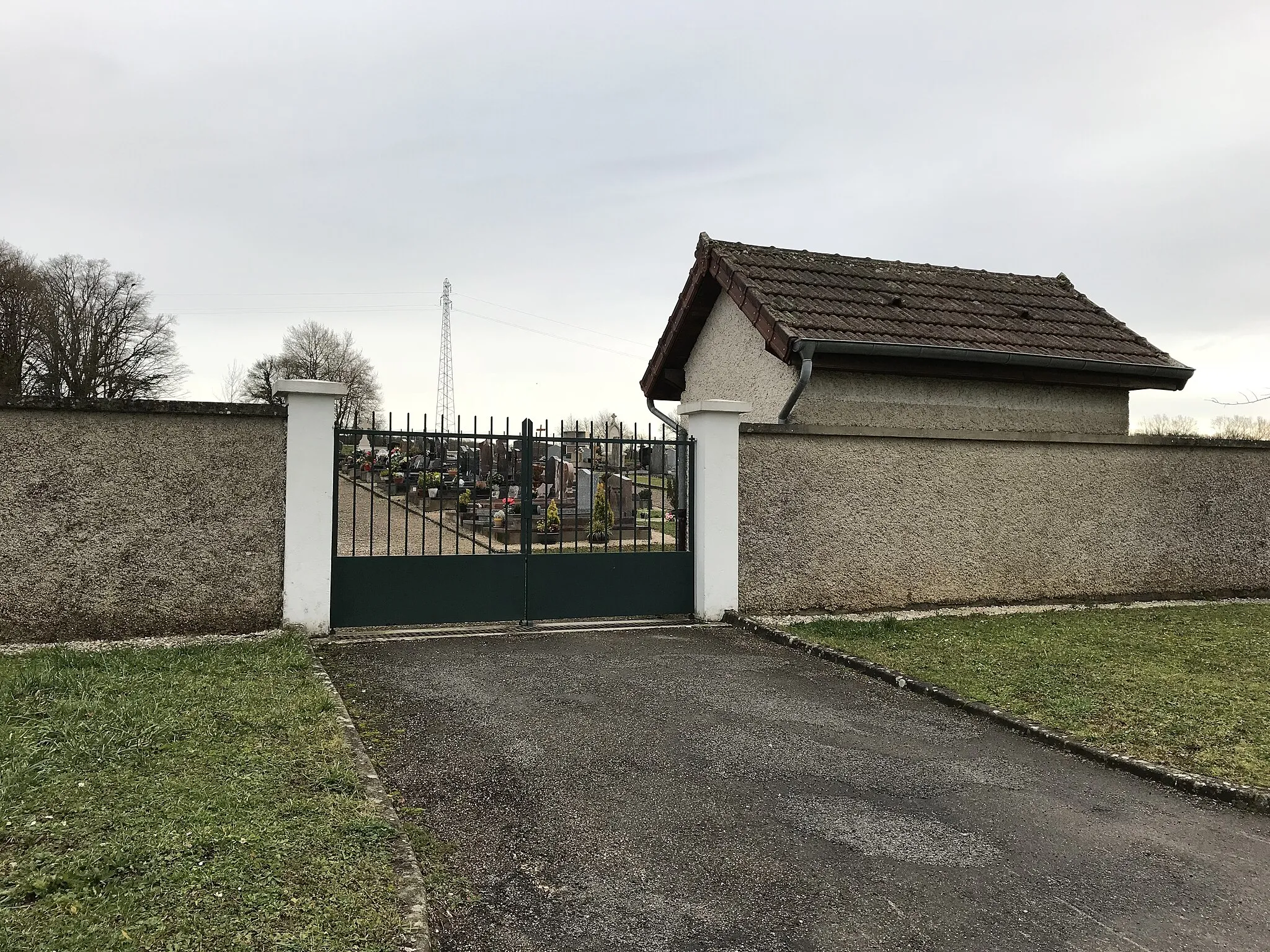 Photo showing: Image de Villette-lès-Dole (Jura) en janvier 2018.