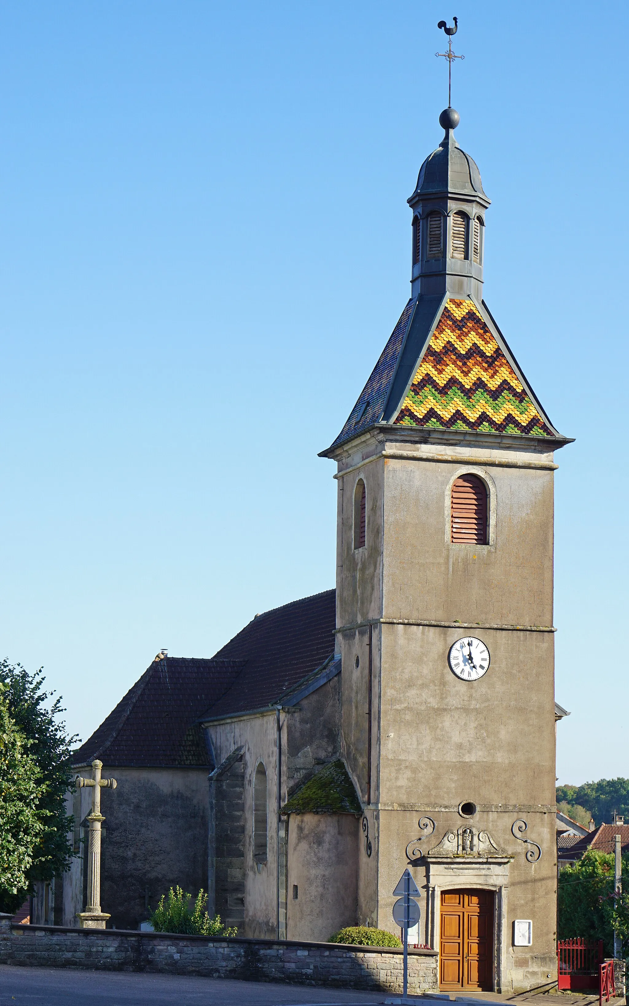 Photo showing: L'église d'Ailloncourt.