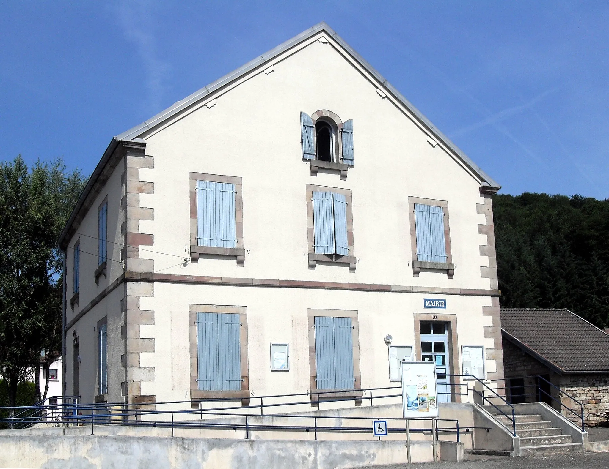 Photo showing: La mairie d'Amage
