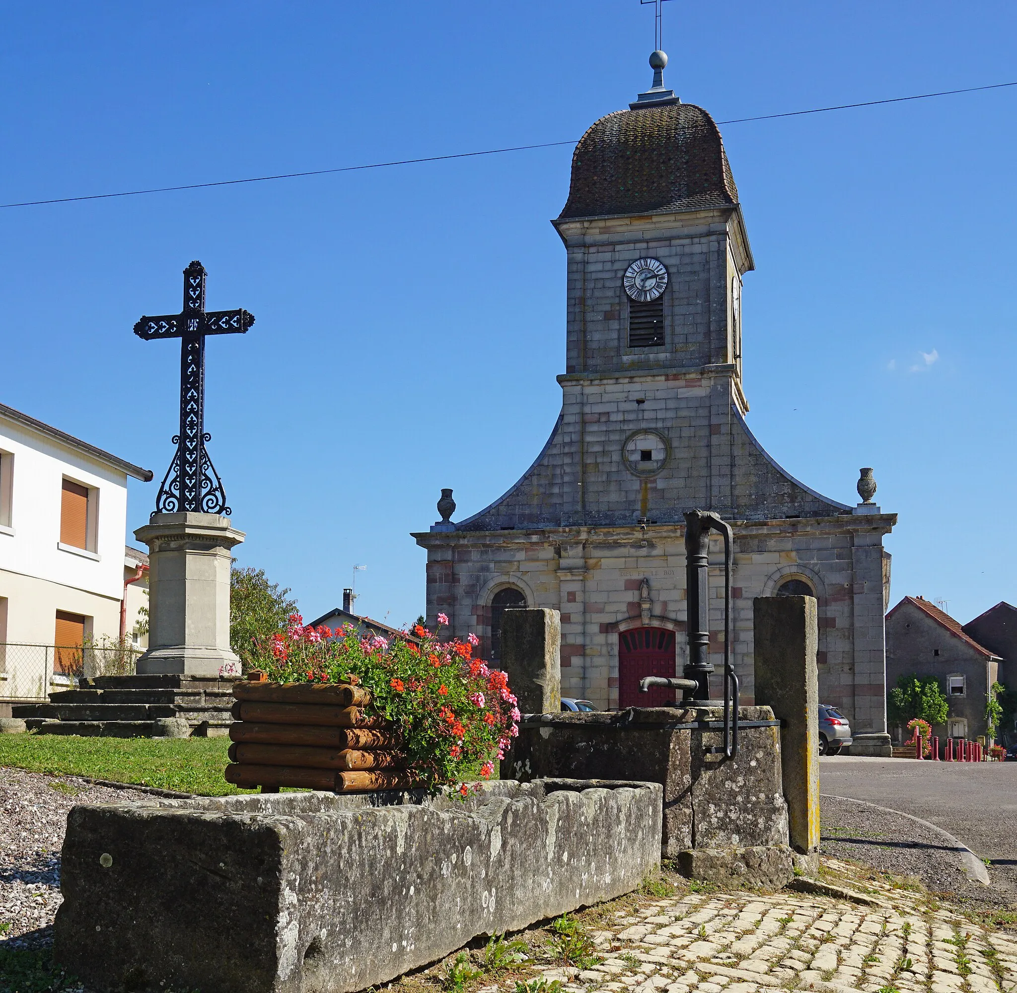Photo showing: L'église d'Amblans.