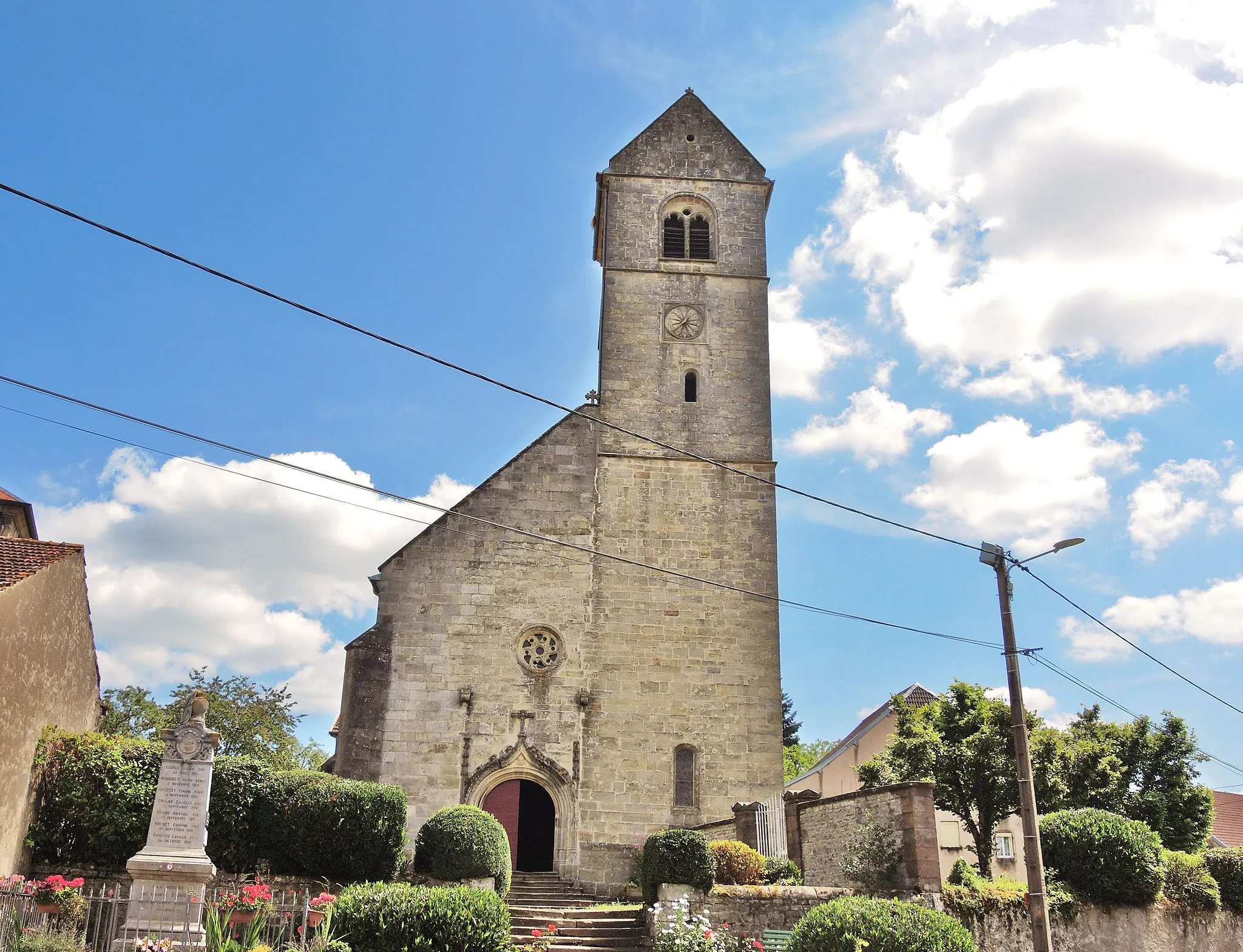 Photo showing: Eglise saint Rémi à Anjeux.