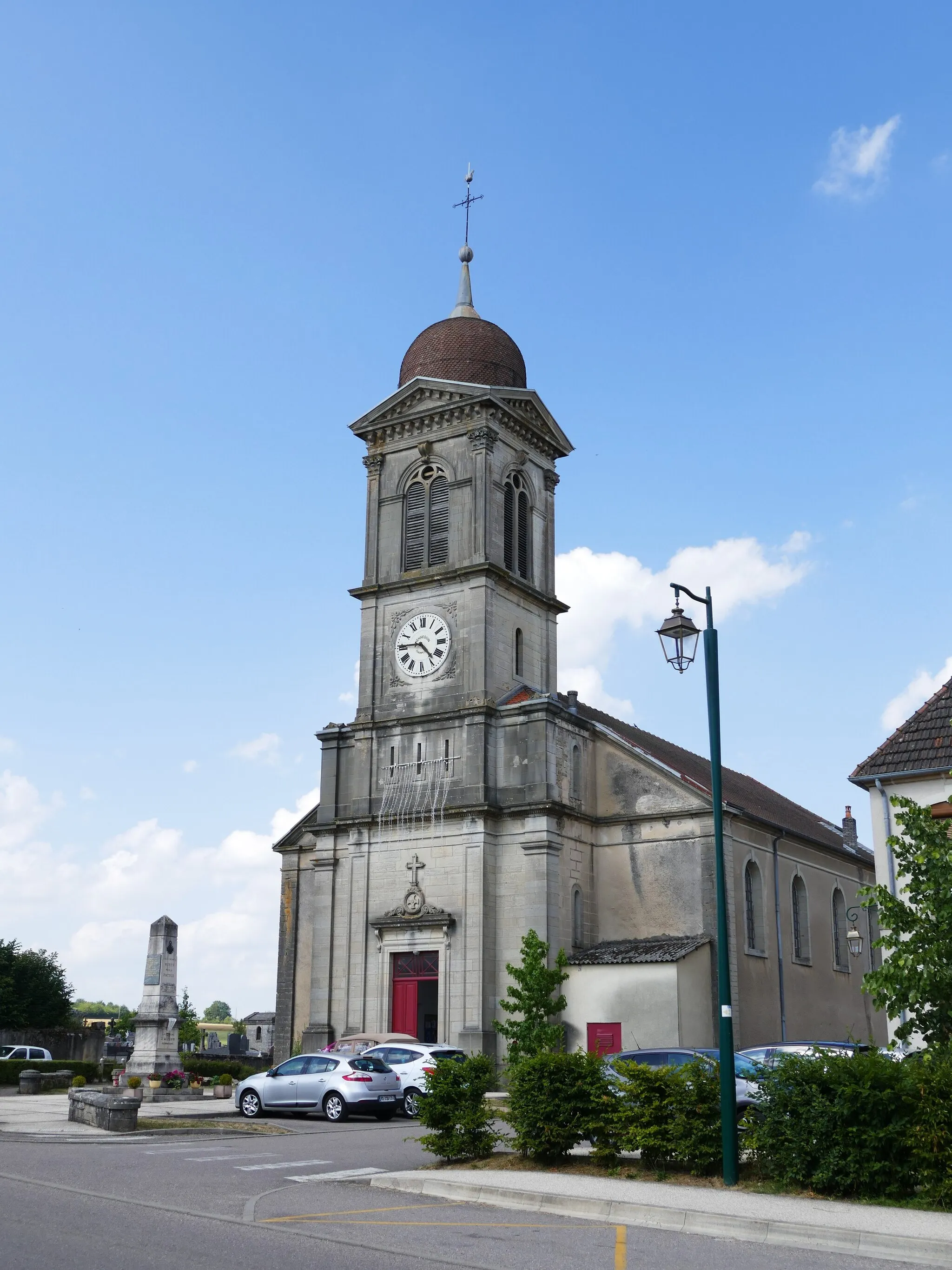 Photo showing: Saint-Andrew's church in Auxon (Haute-Saône, Franche-Comté, France).
