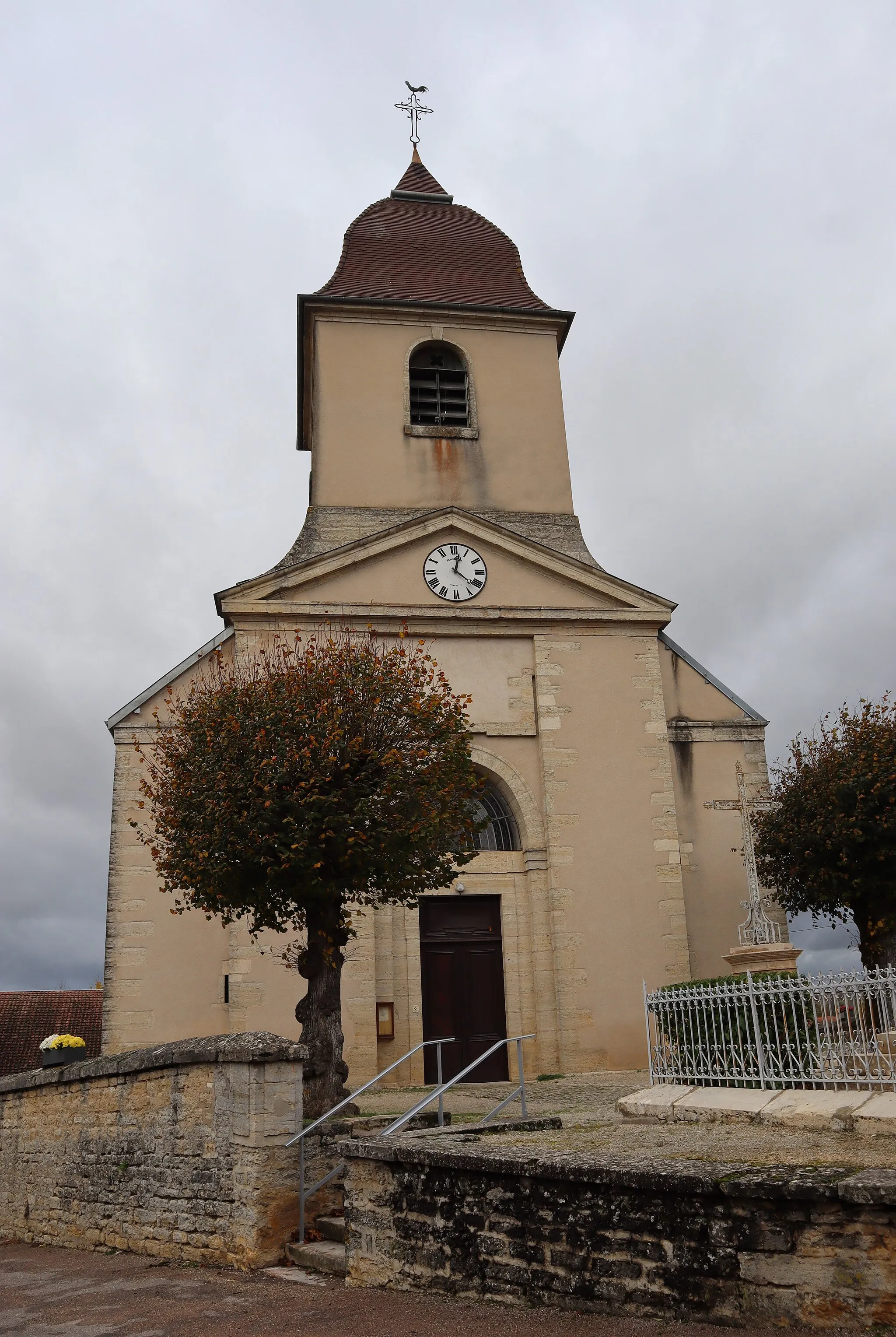 Photo showing: Église Saint-Valier de Chargey-lès-Gray (70).