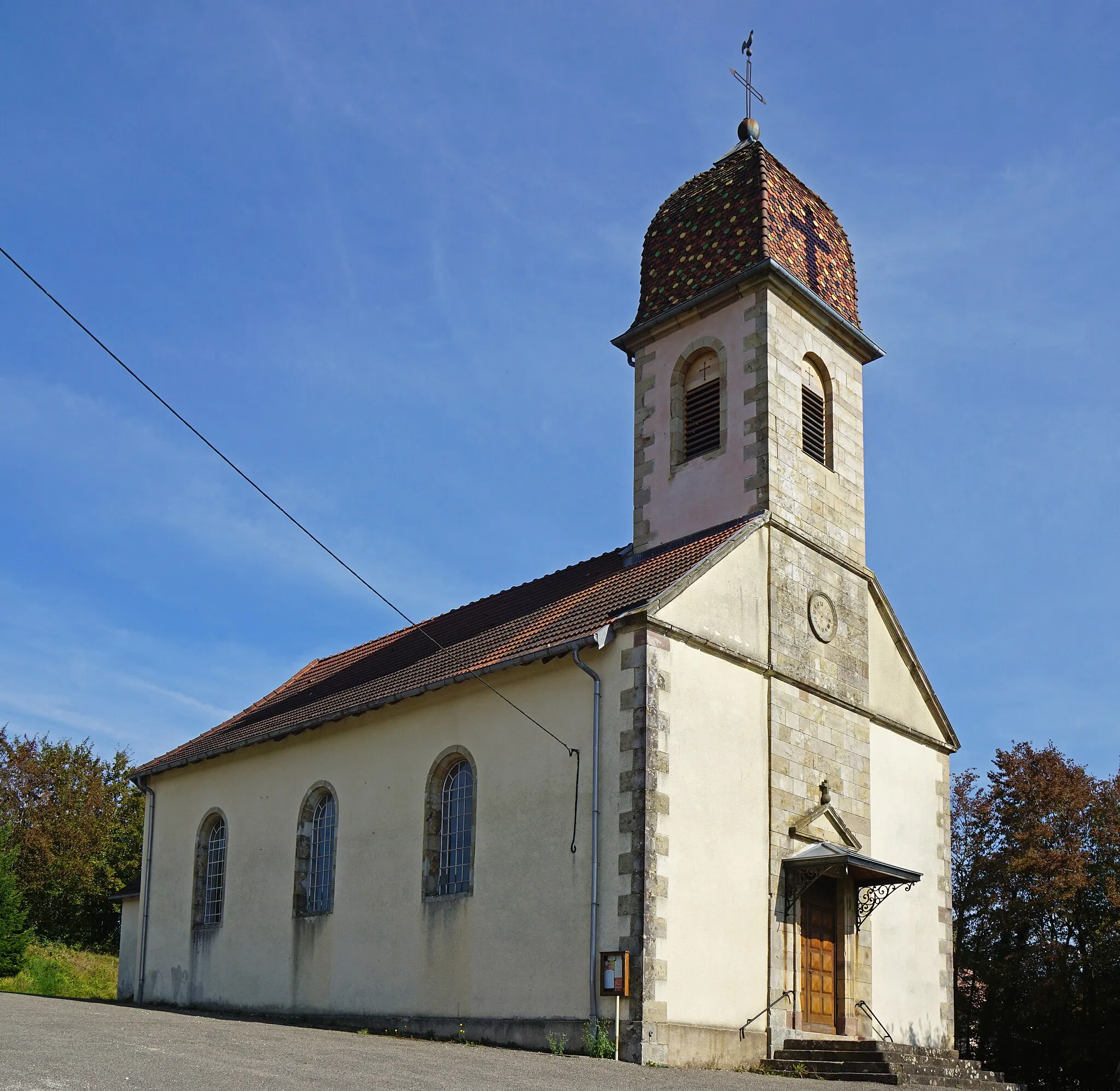 Photo showing: Église de l'Assomption de Chenebier.