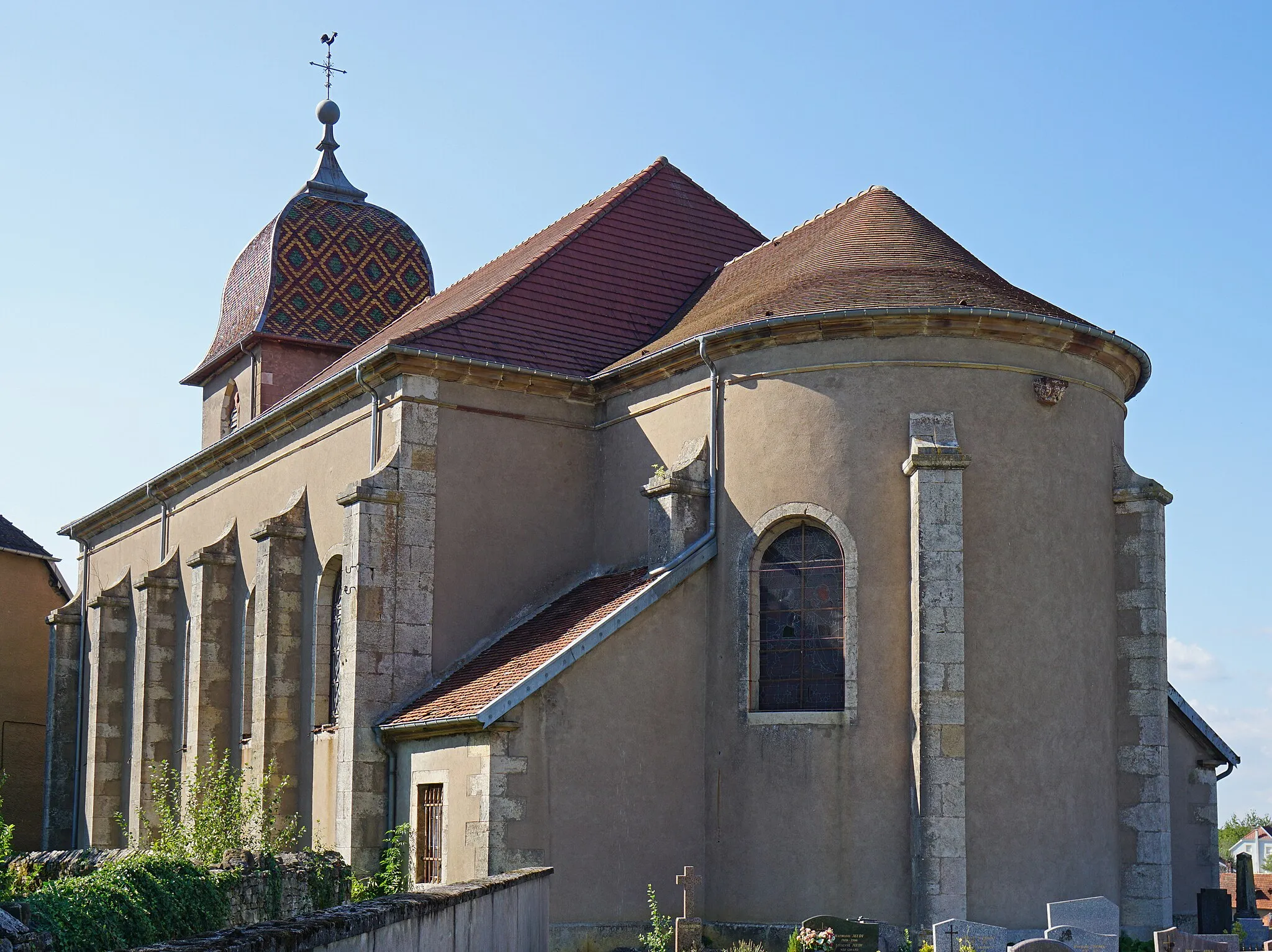 Photo showing: Église de Courchaton.