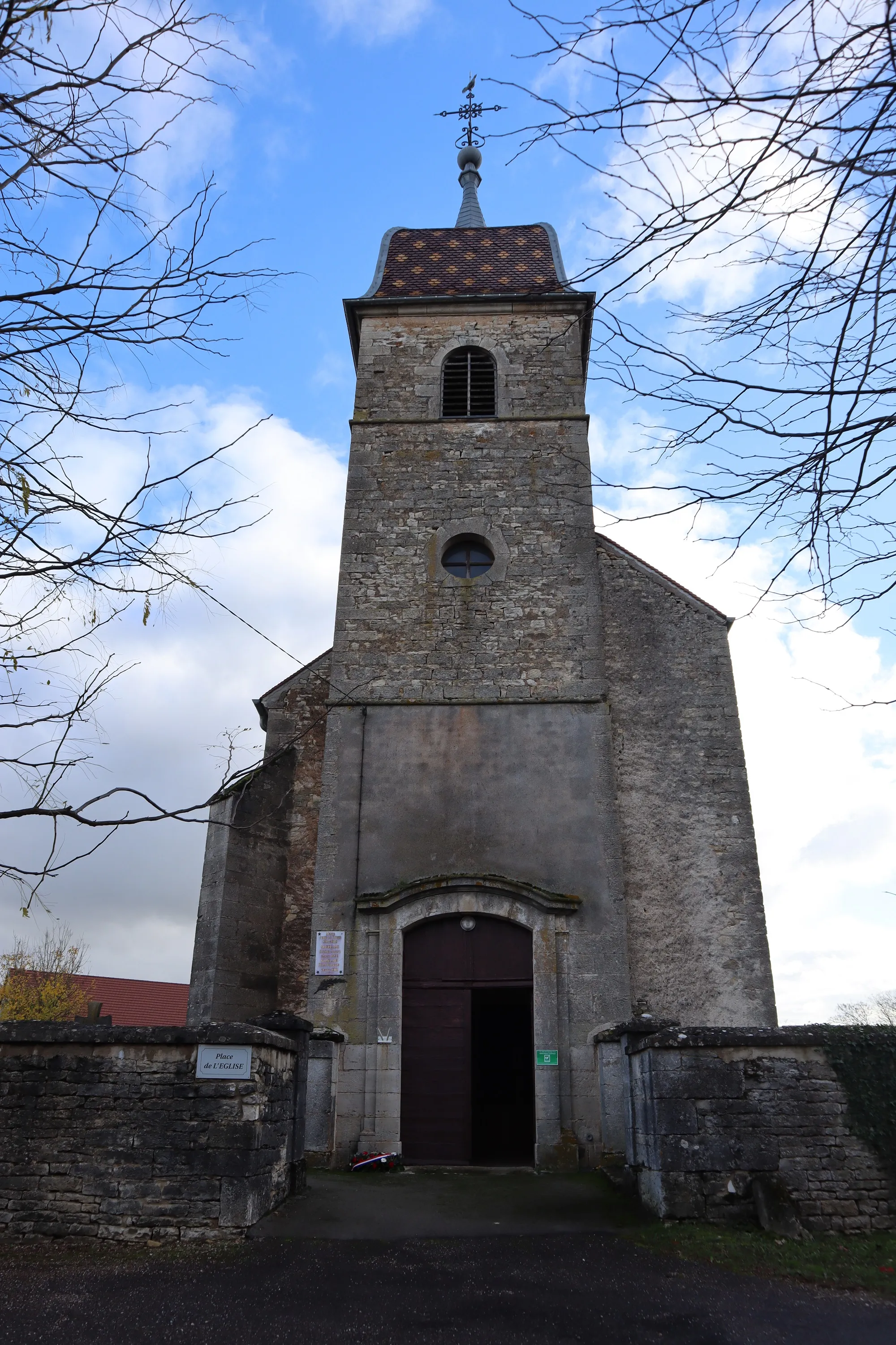 Photo showing: Église Saint-Epvre de Denèvre (70).