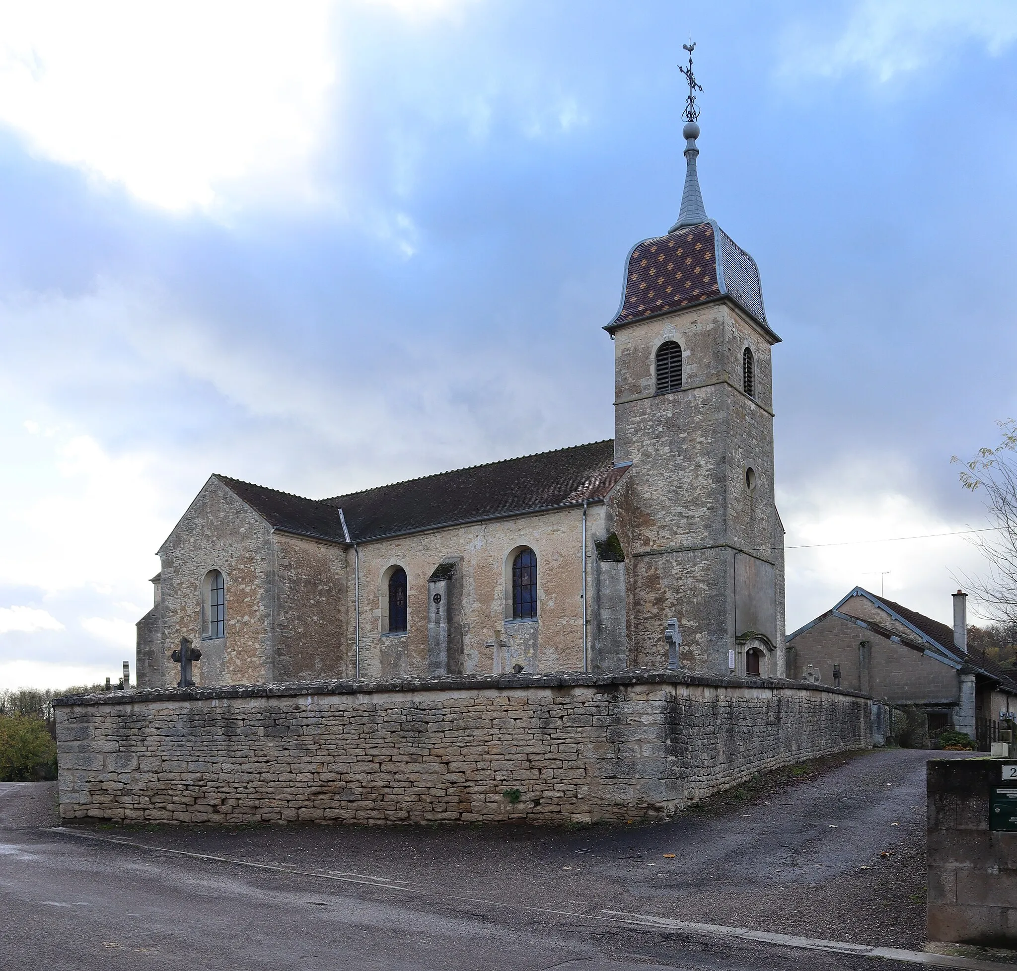 Photo showing: Église Saint-Epvre de Denèvre (70).