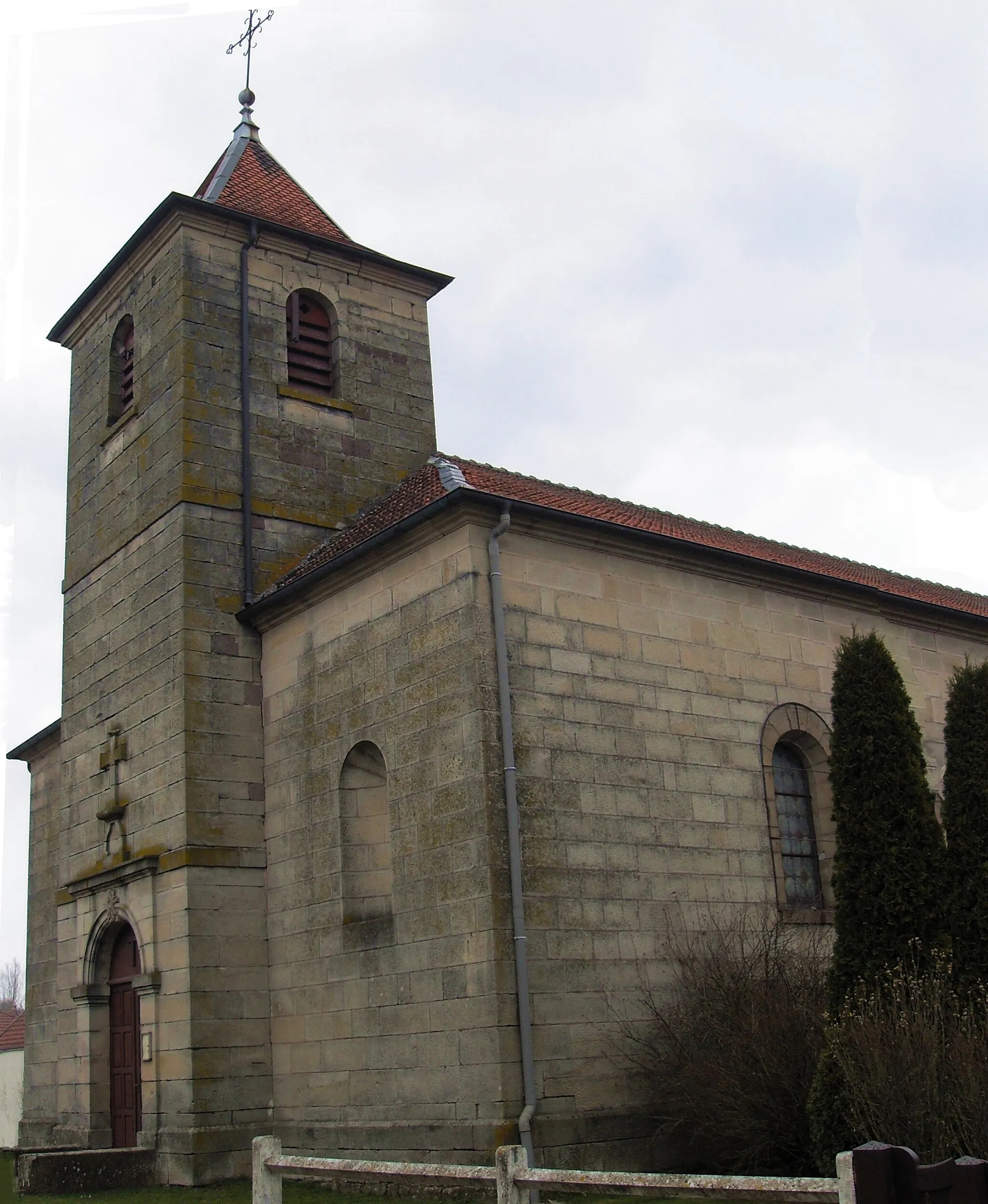 Photo showing: L'église Saint-Étienne à Dampvalley-Saint-Pancras