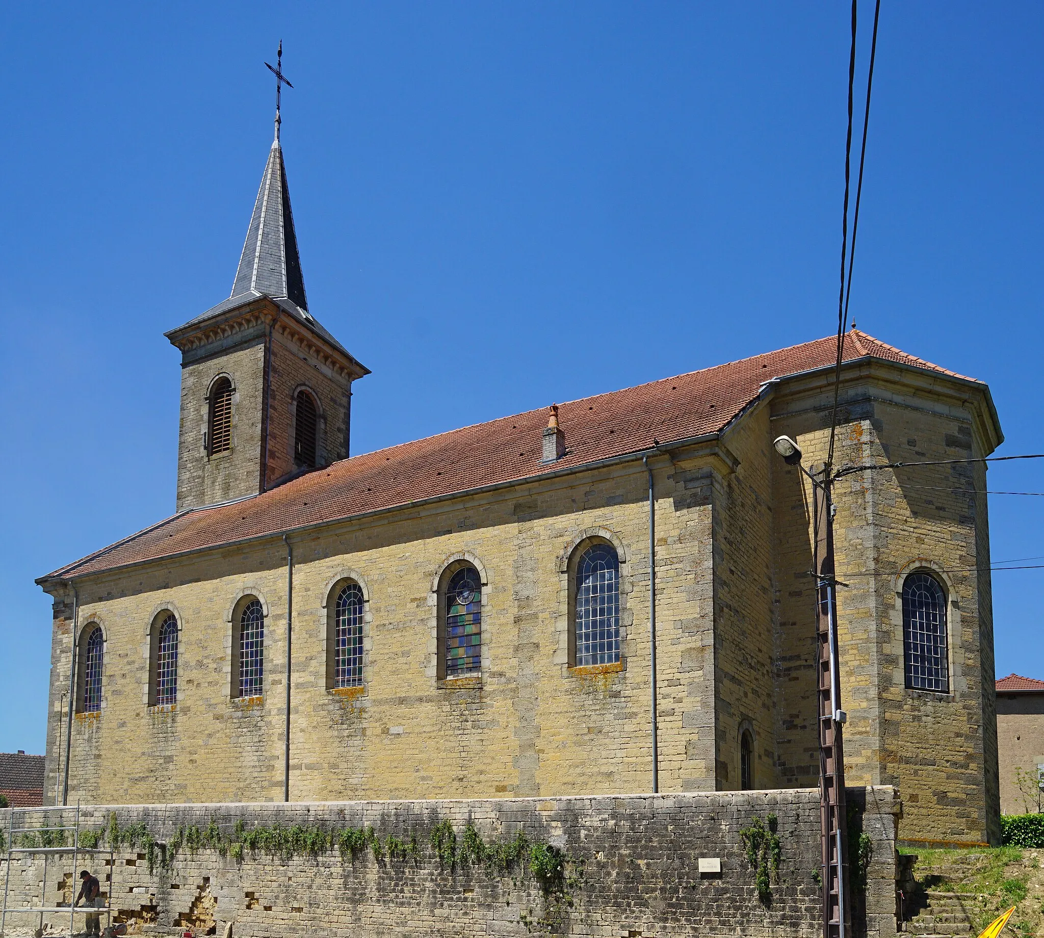 Photo showing: L'église de Flagy.