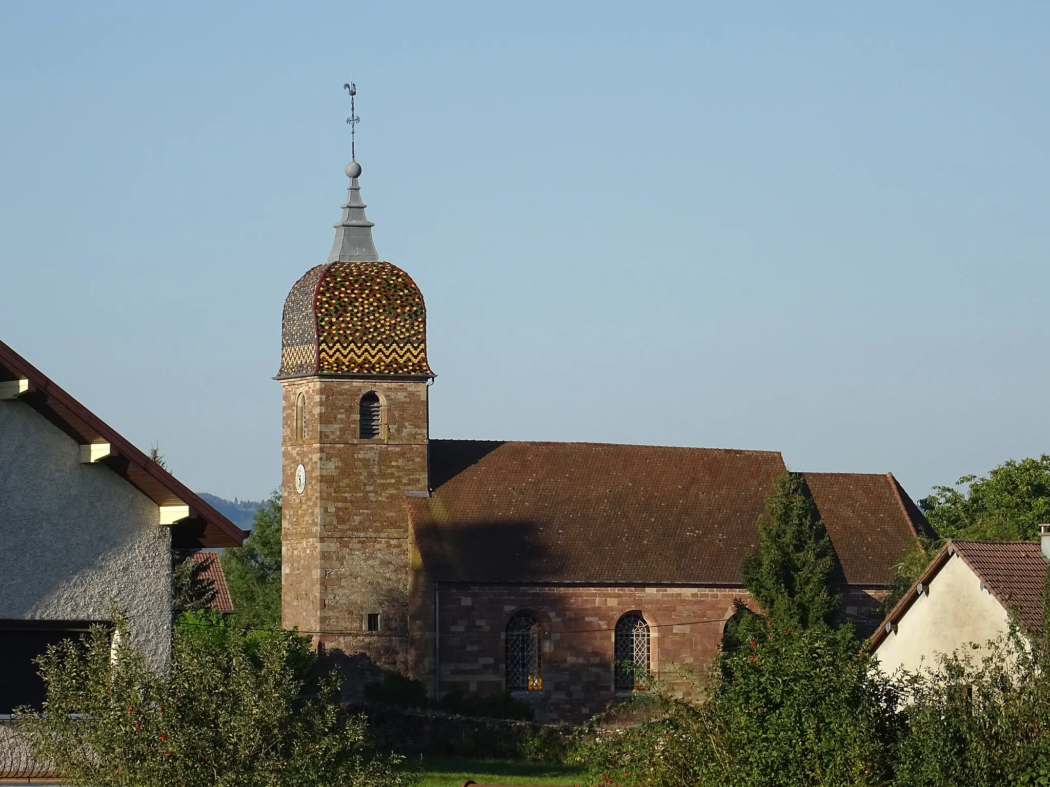 Photo showing: L'église Saint-Laurent de Frotey-lès-Lure (70).