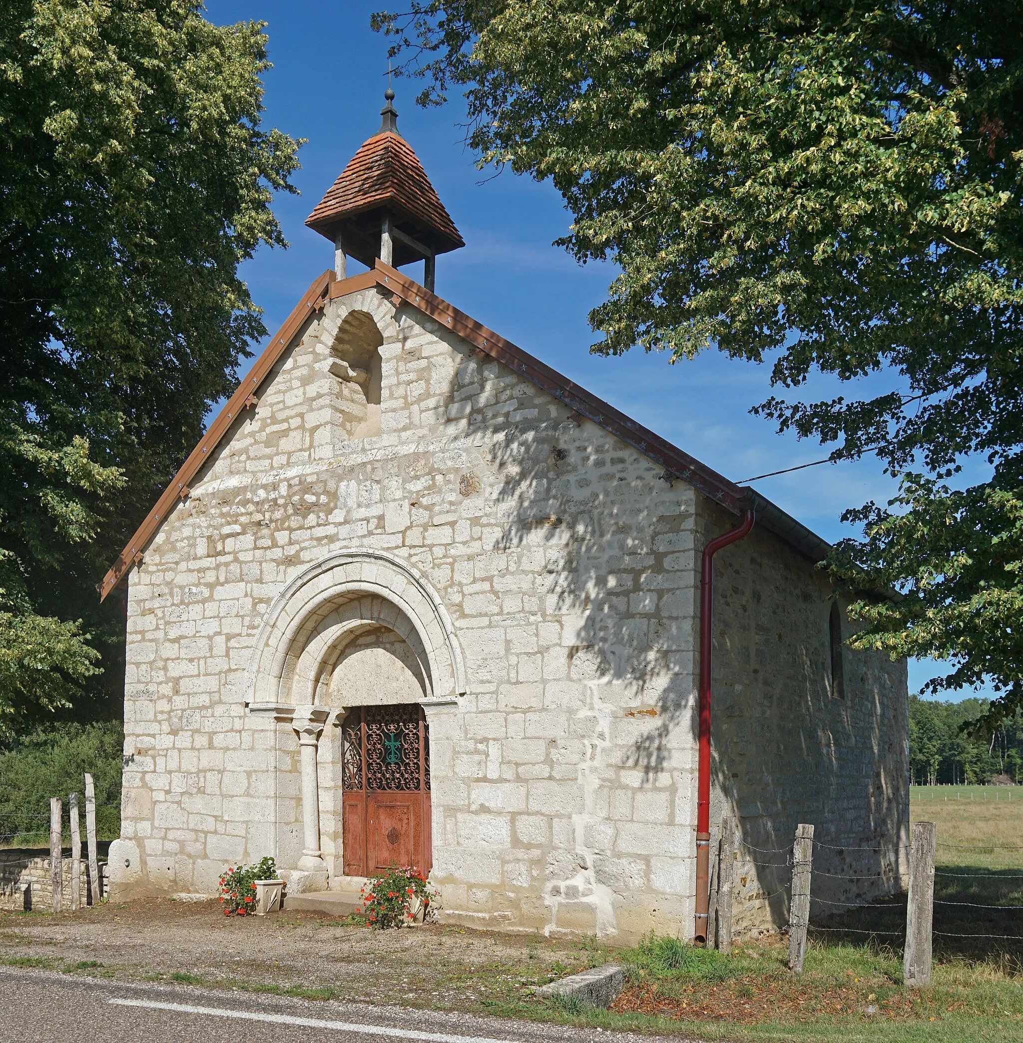 Photo showing: La chapelle de Sainte-Reine (Haute-Saône).