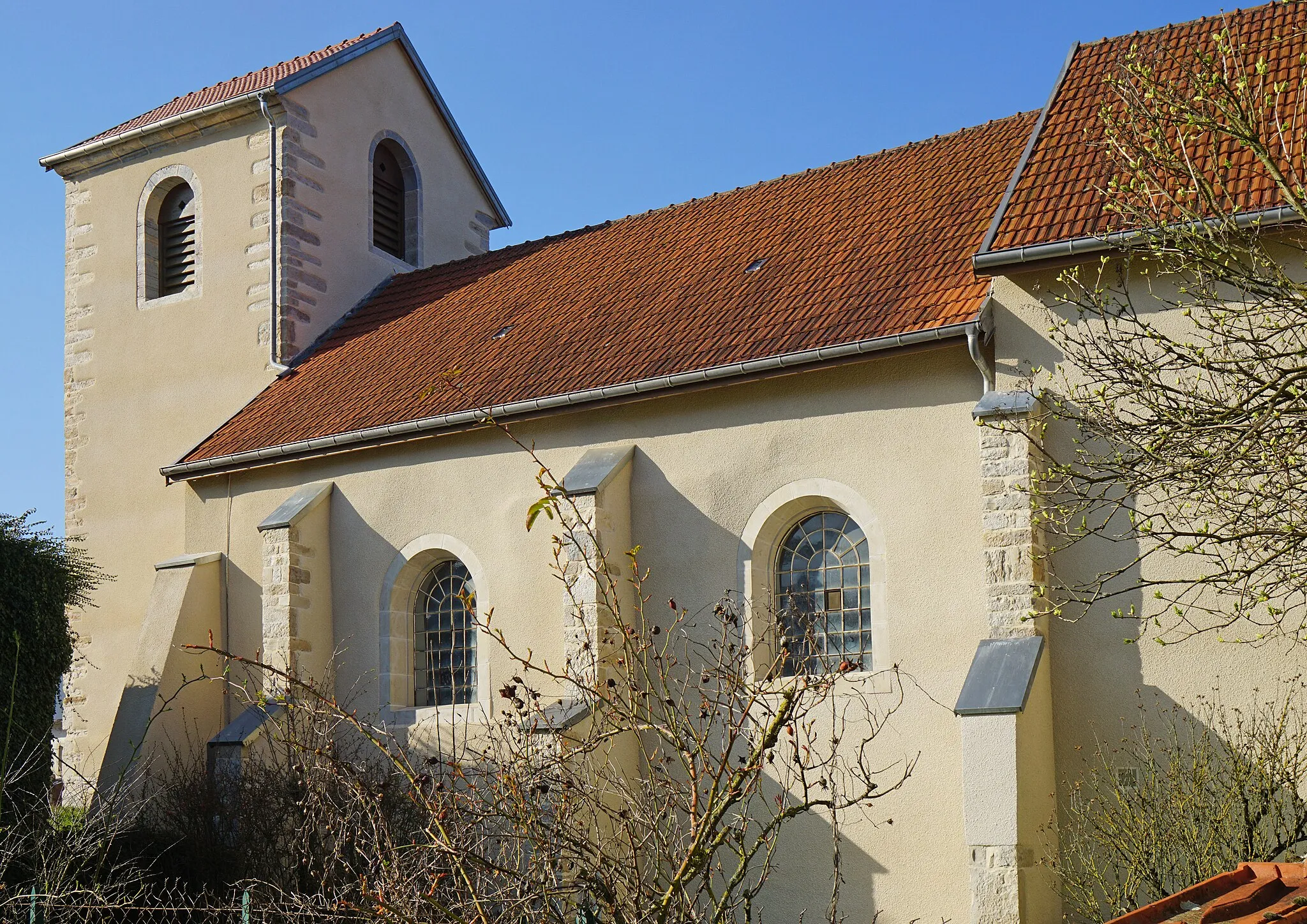 Photo showing: L'église de La Demie.