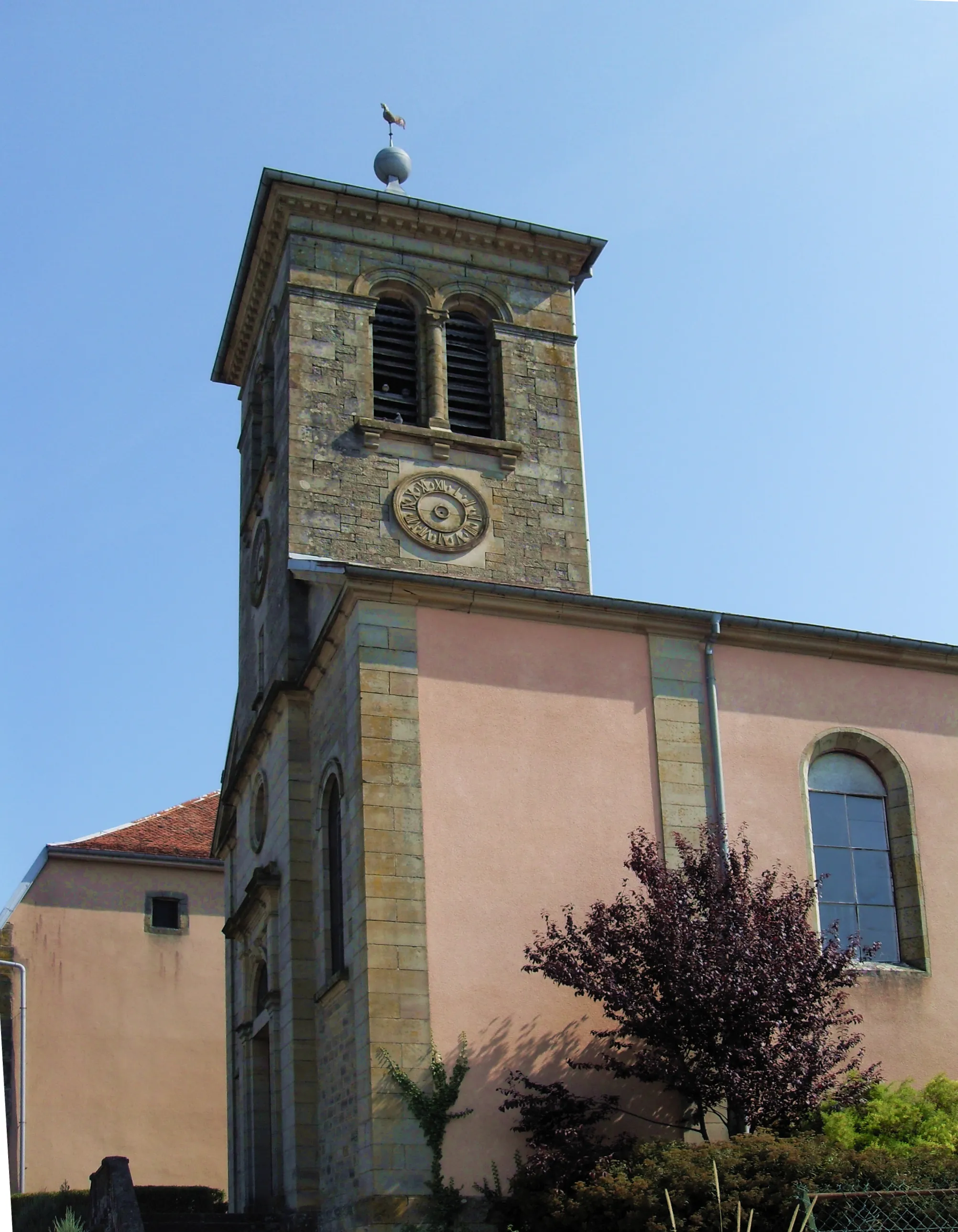 Photo showing: Temple Protestant à Luze