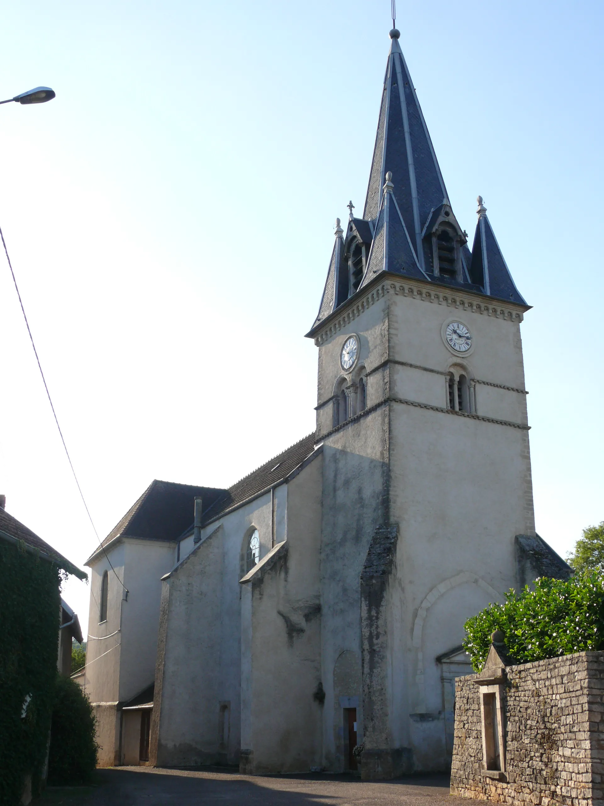 Photo showing: Church of Maizières, in Haute-Saône (France)