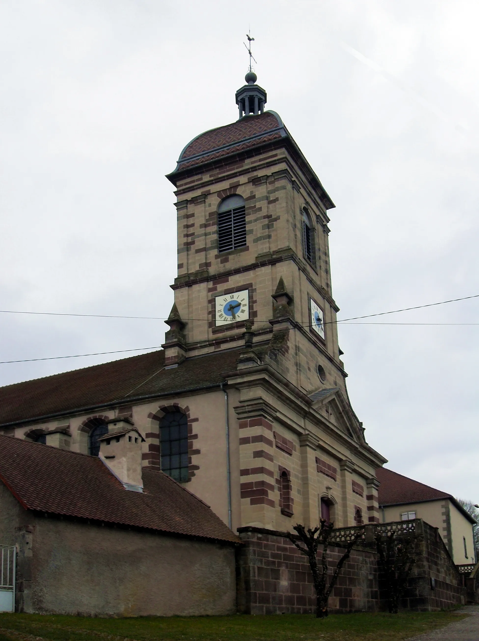 Photo showing: L'église Saint-Pierre-Saint-Paul à Mailleroncourt-Saint-Pancras