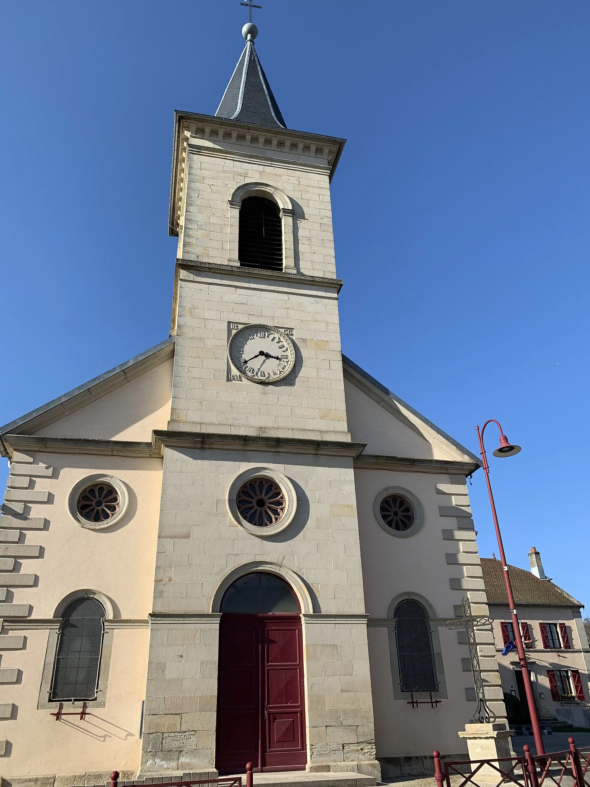 Photo showing: église Saint-Desle de Magny-Vernois