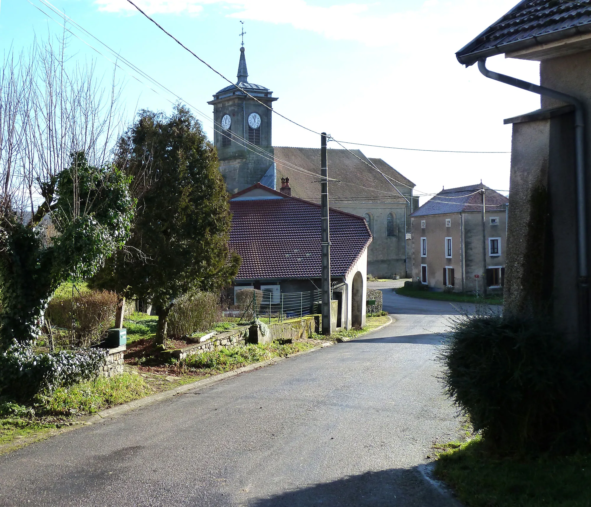 Photo showing: Vue de Magny-lès-Jussey