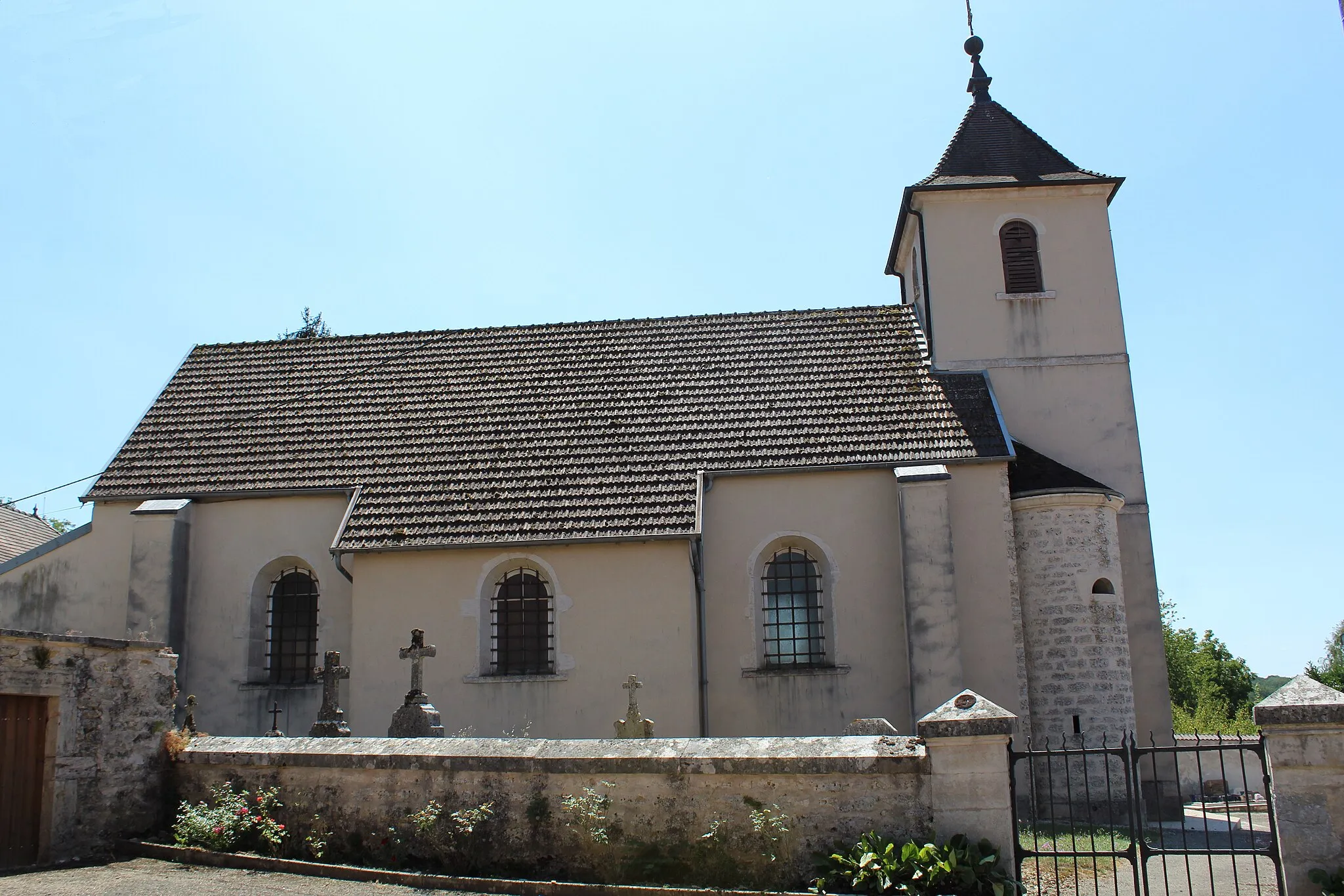 Photo showing: L'église.