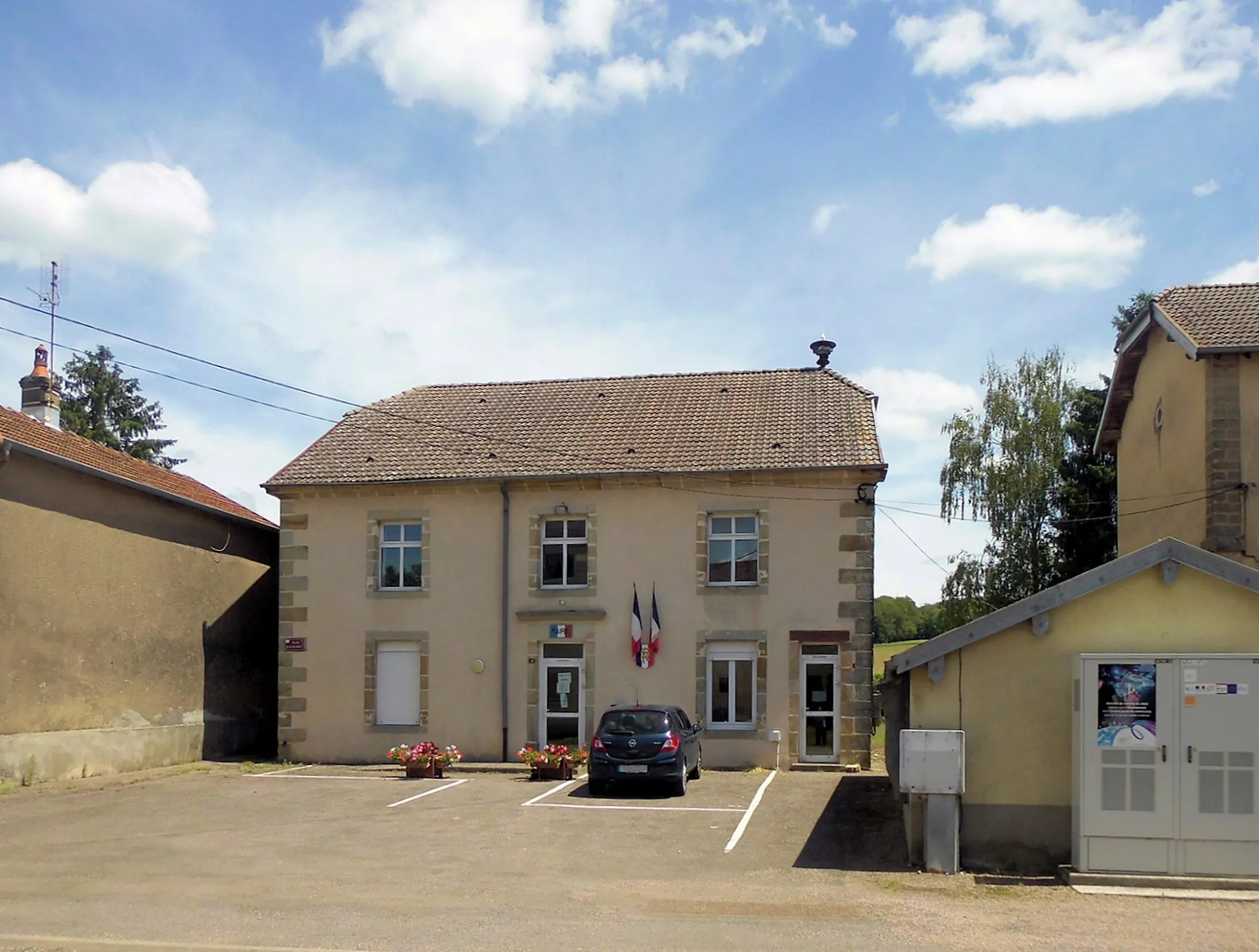 Photo showing: La mairie de Montureux-lès-Baulay