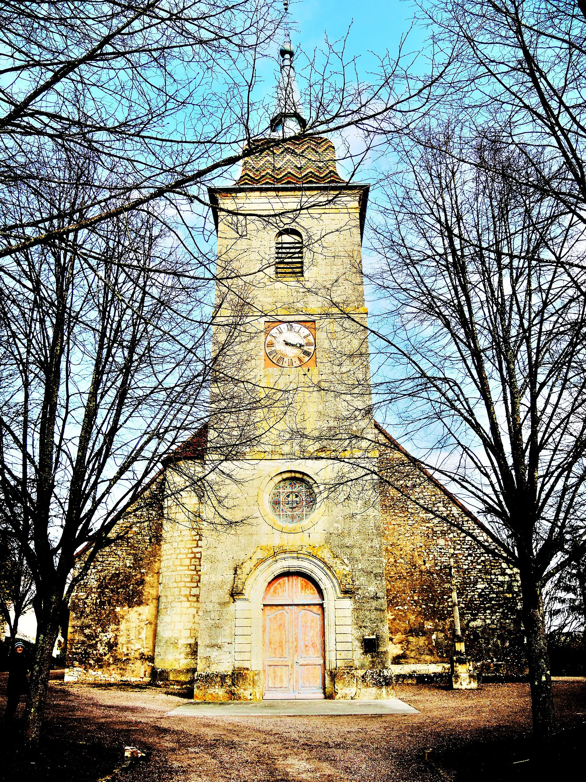 Photo showing: Eglise saint Pancrace de Ray-sur-Saône.