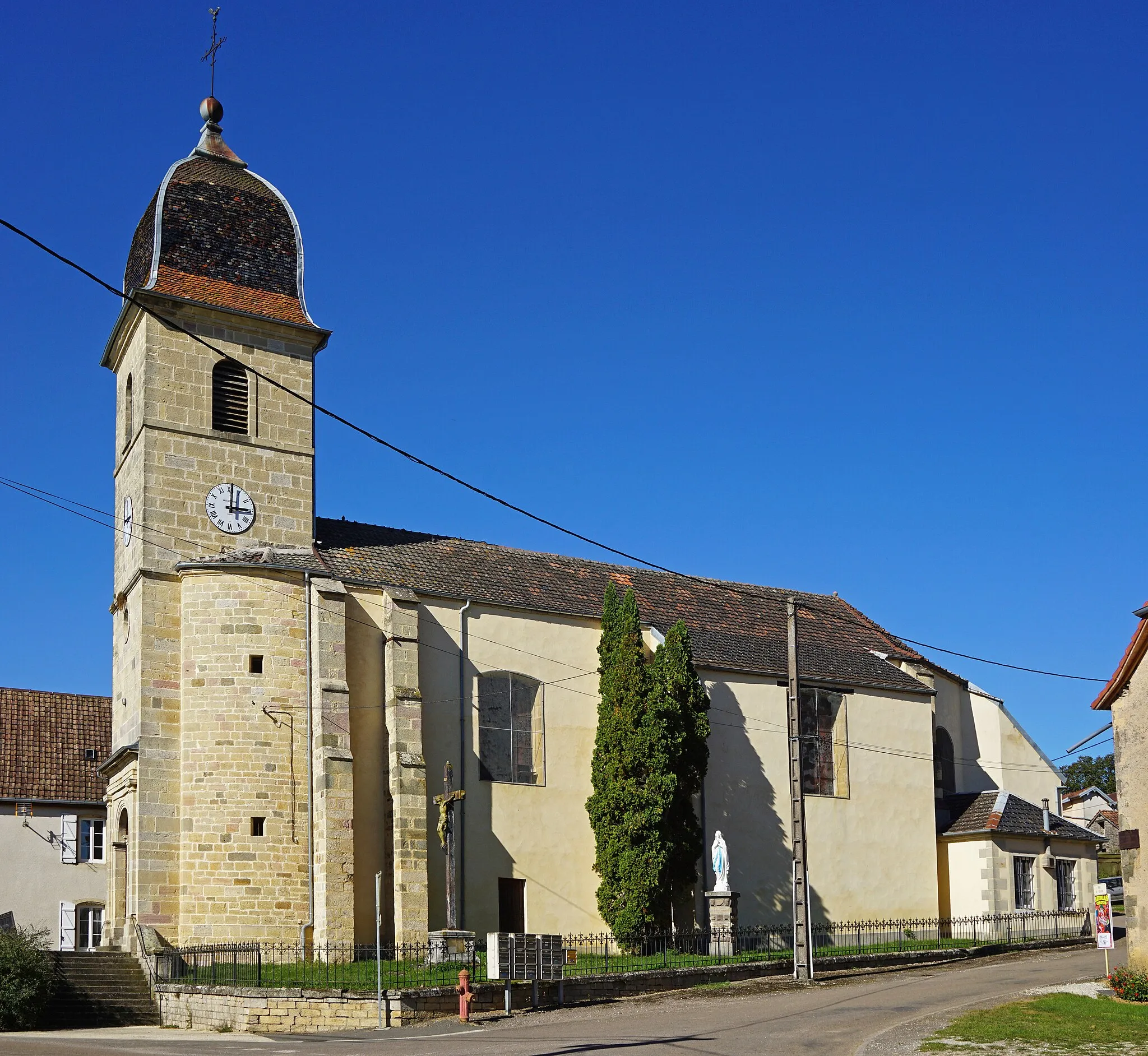 Photo showing: L'église de Pomoy.