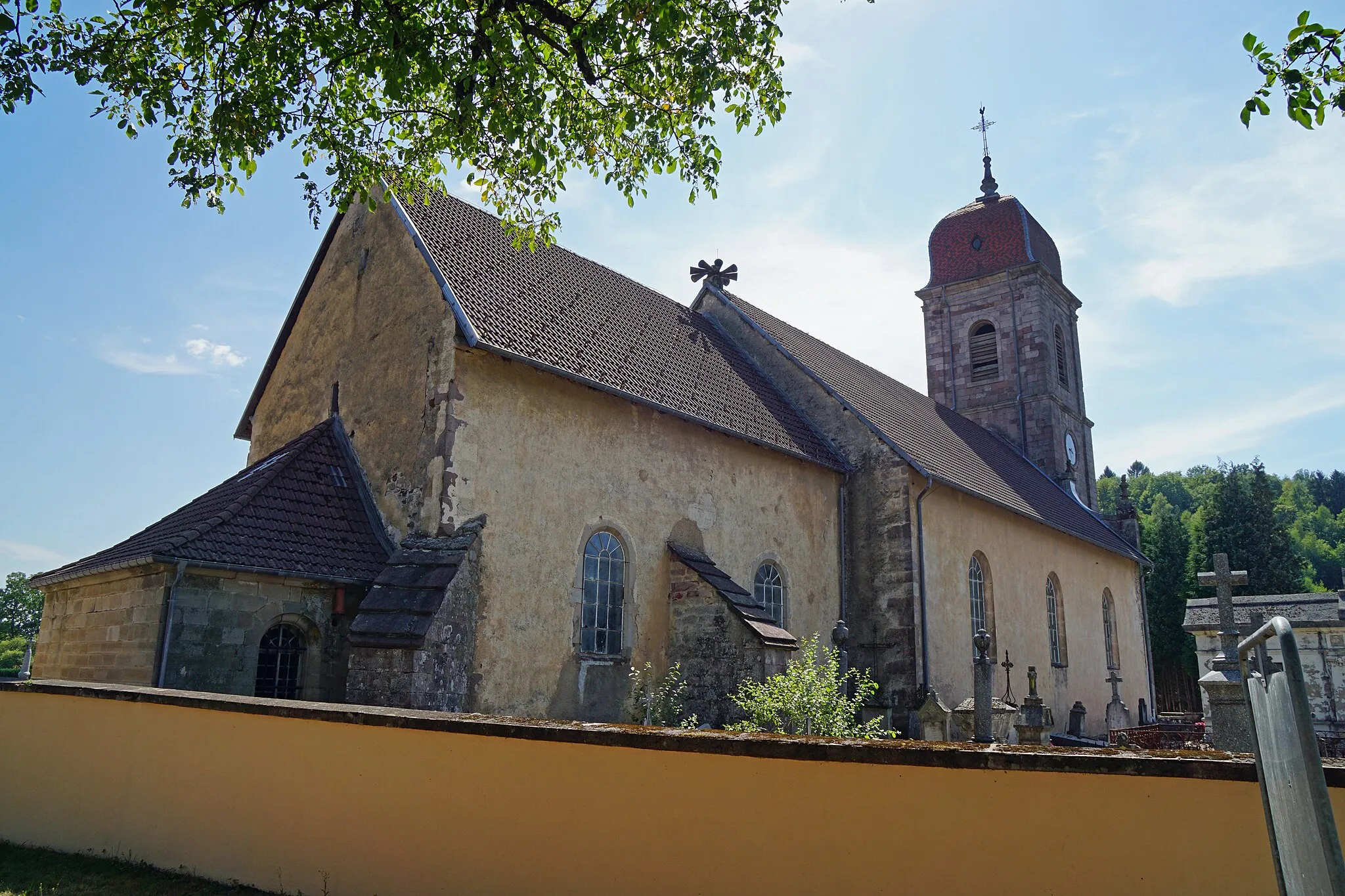 Photo showing: L'église Saint-Pancras de Plancher-Bas.