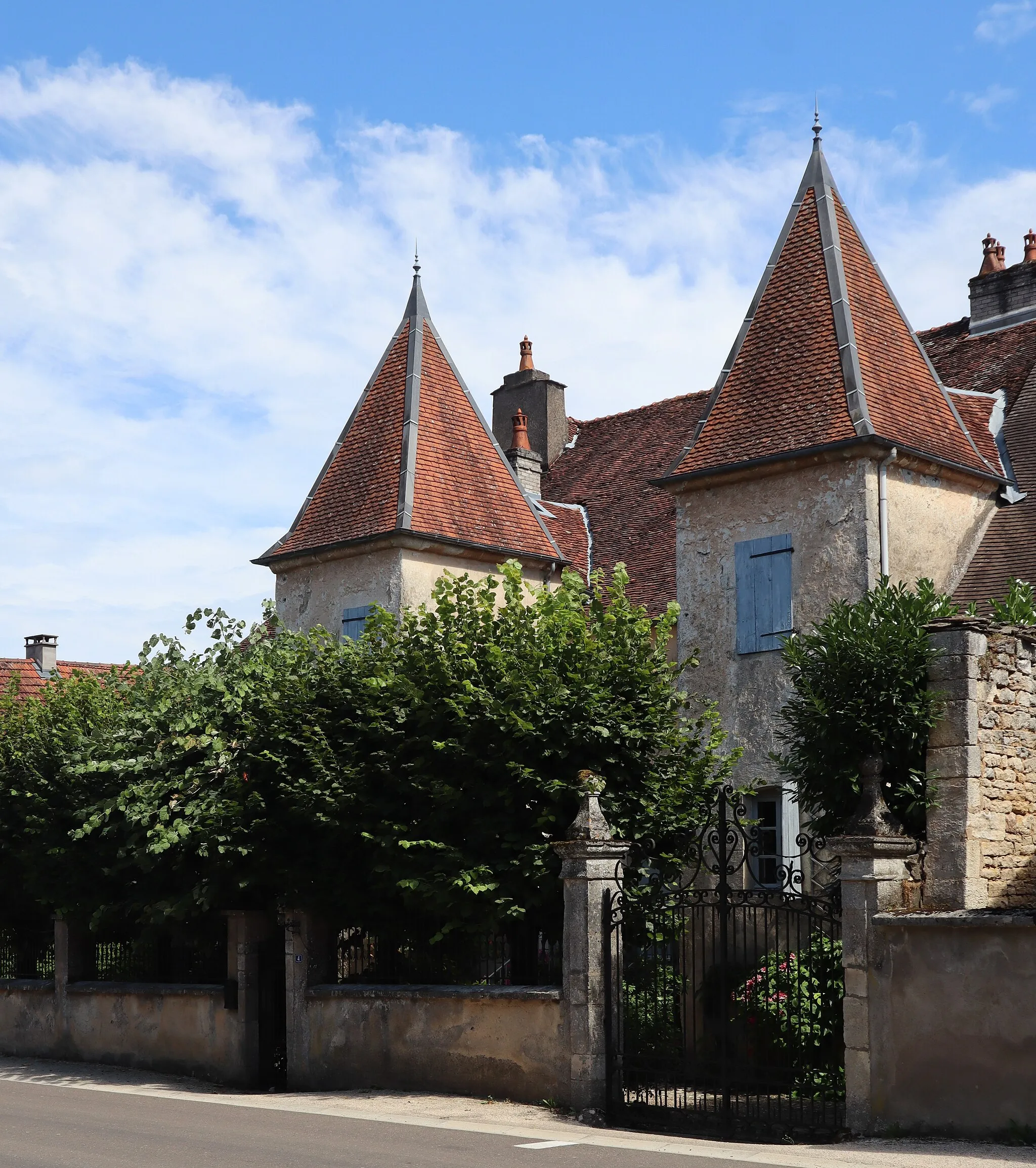 Photo showing: Maison 4 Rue de la Dame Blacnhe à Rupt-sur-Saône (Haute-Saône).