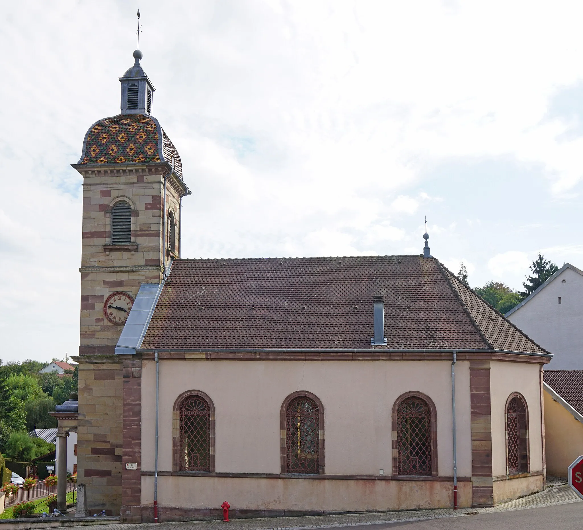 Photo showing: Temple protestant de Vyans-le-Val.