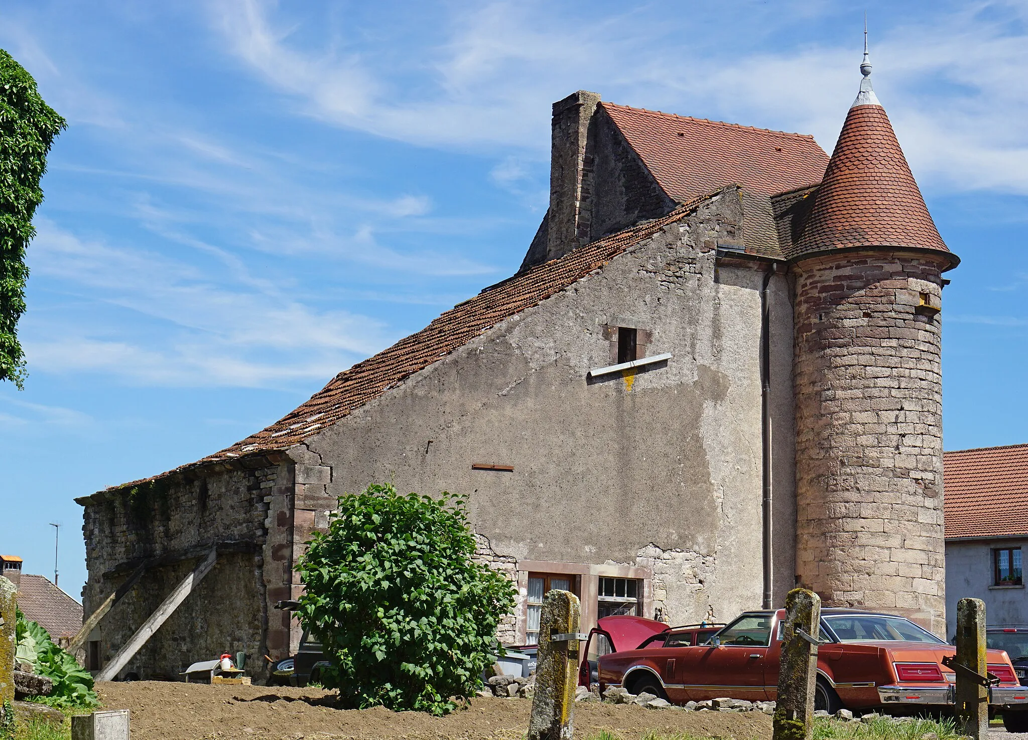 Photo showing: Maison à tourelle de Velorcey.
