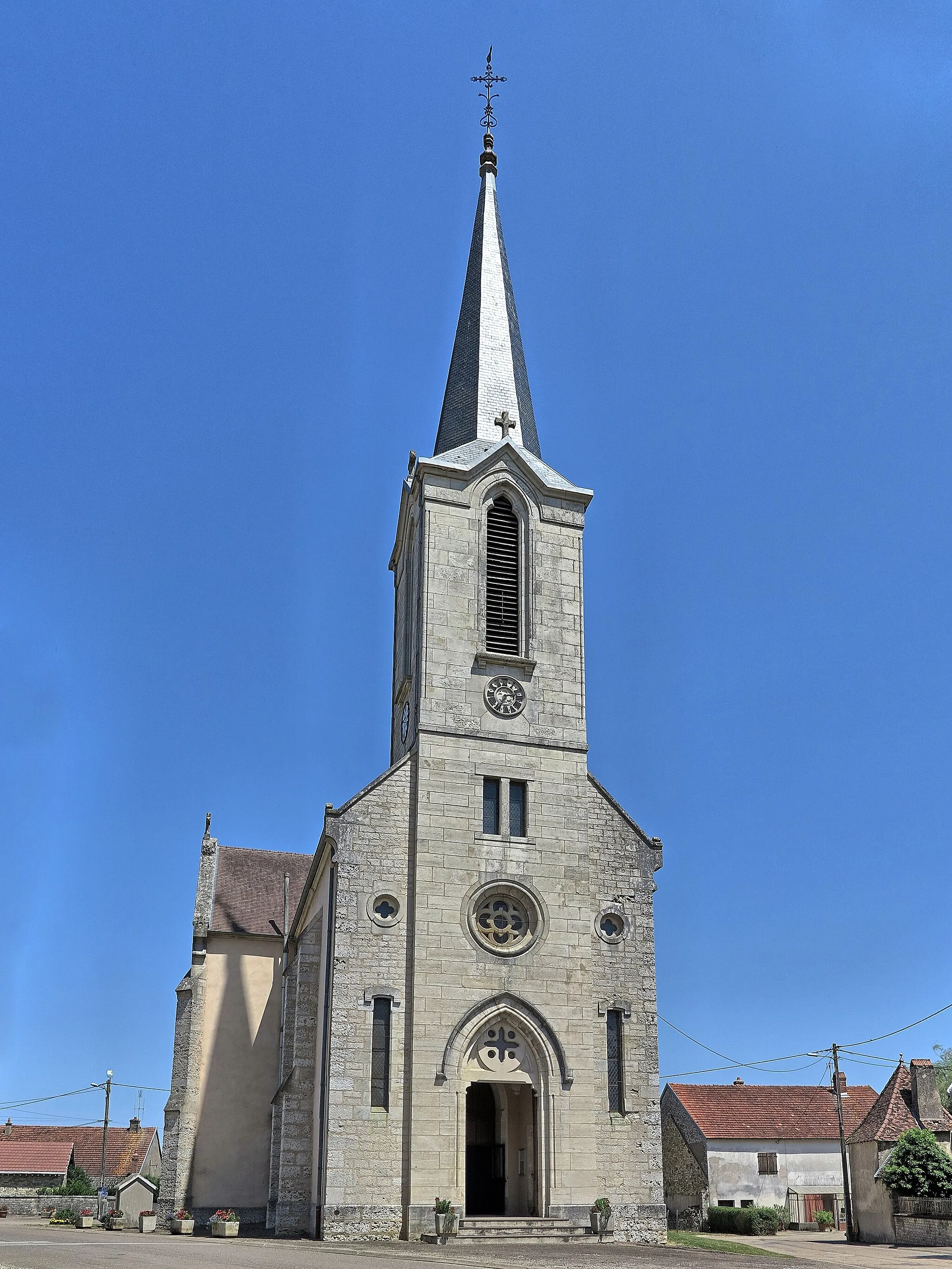 Photo showing: L'église de Velloreille-lès-Choye