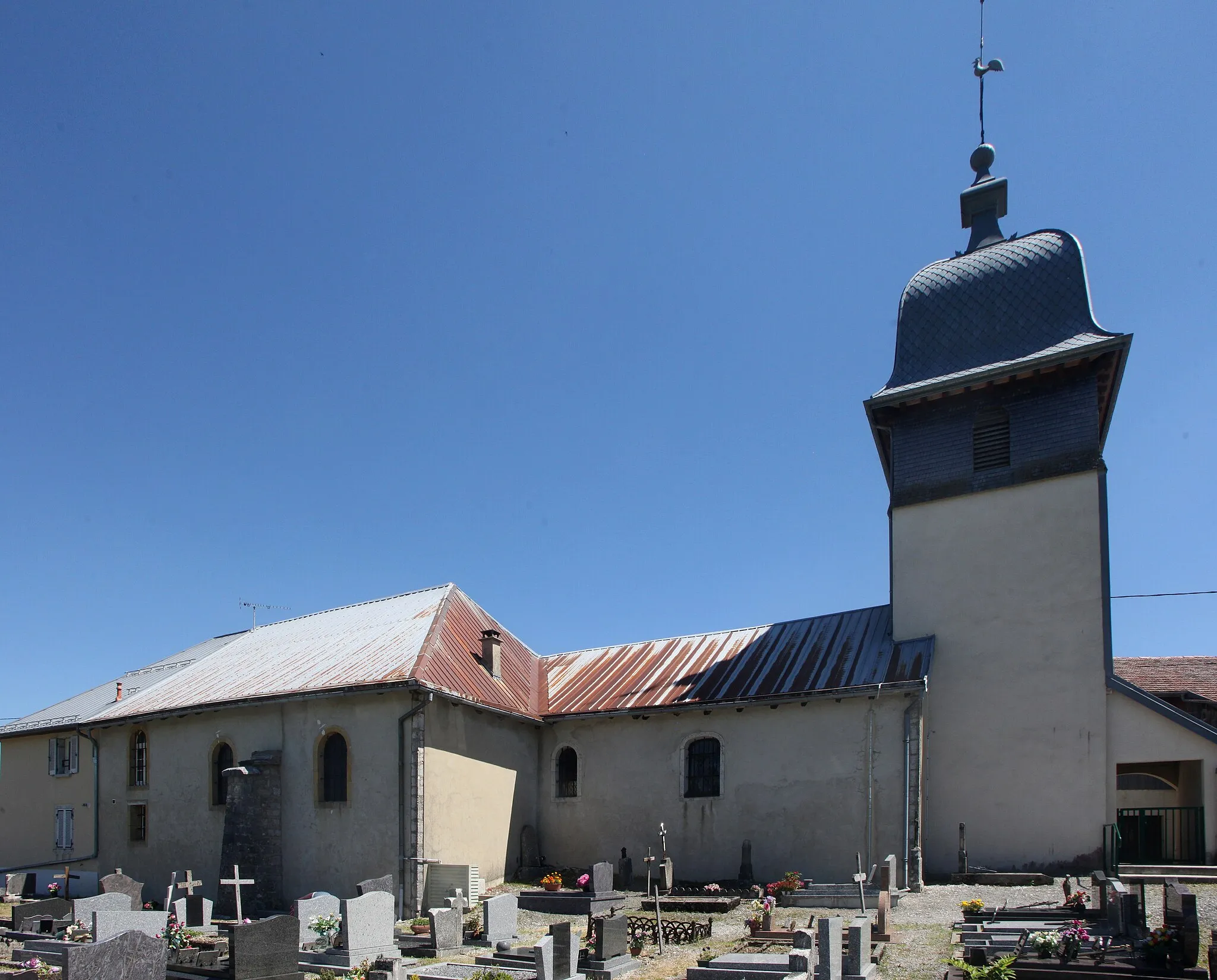 Photo showing: Église d'Arsure-Arsurette (Jura).