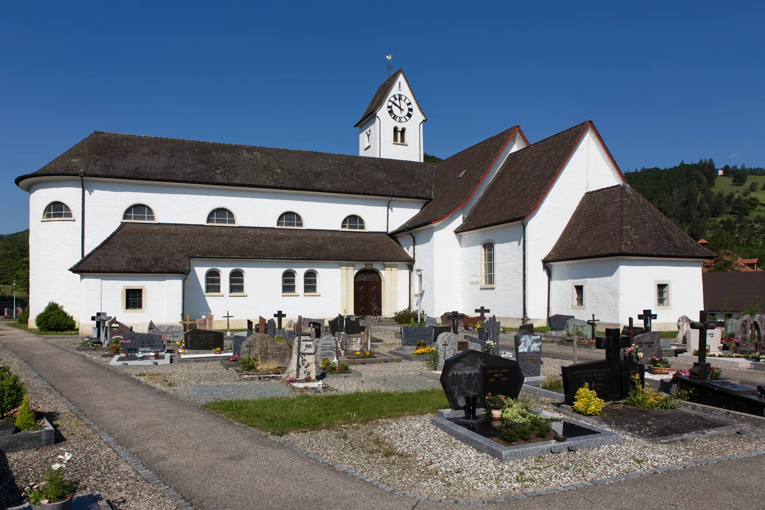 Photo showing: Paroisse catholique St-Maurice de Glovelier (JU)