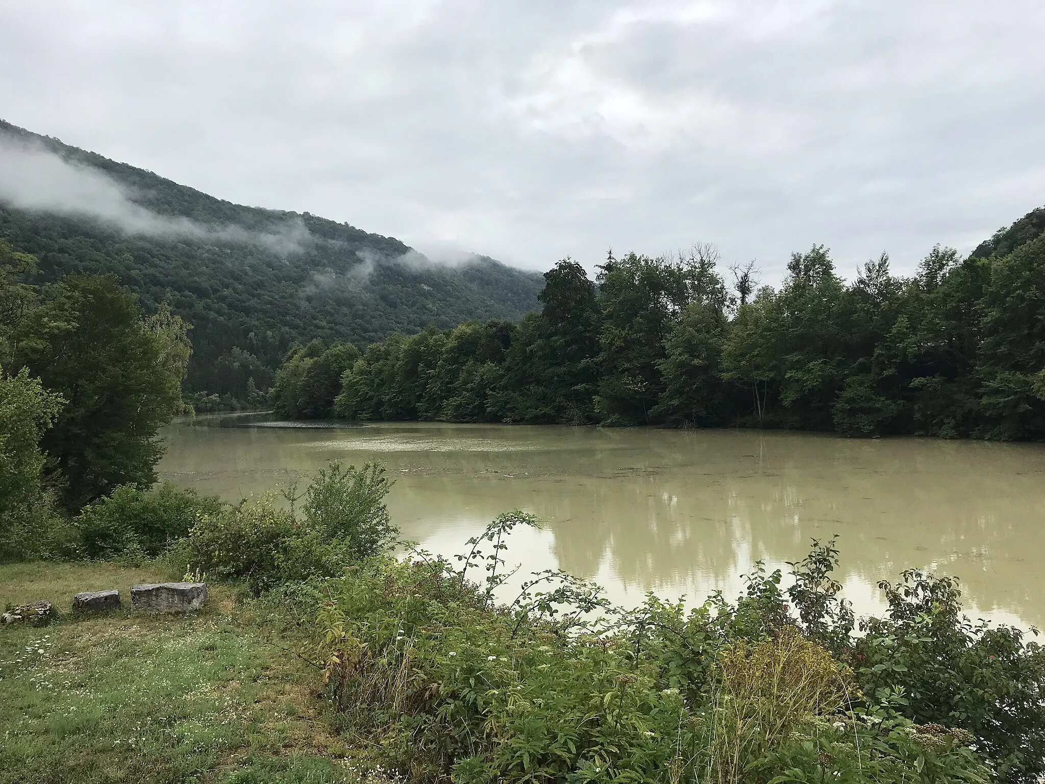 Photo showing: Chancia (Jura, France) en juillet 2018.