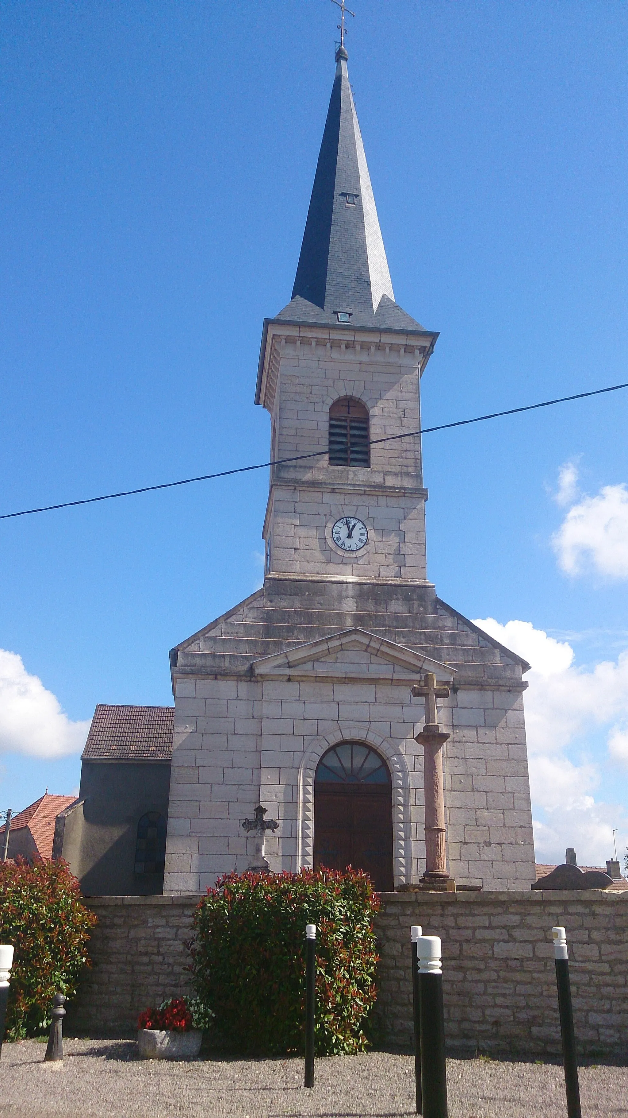Photo showing: Labergement-Les-Auxonne, l'église