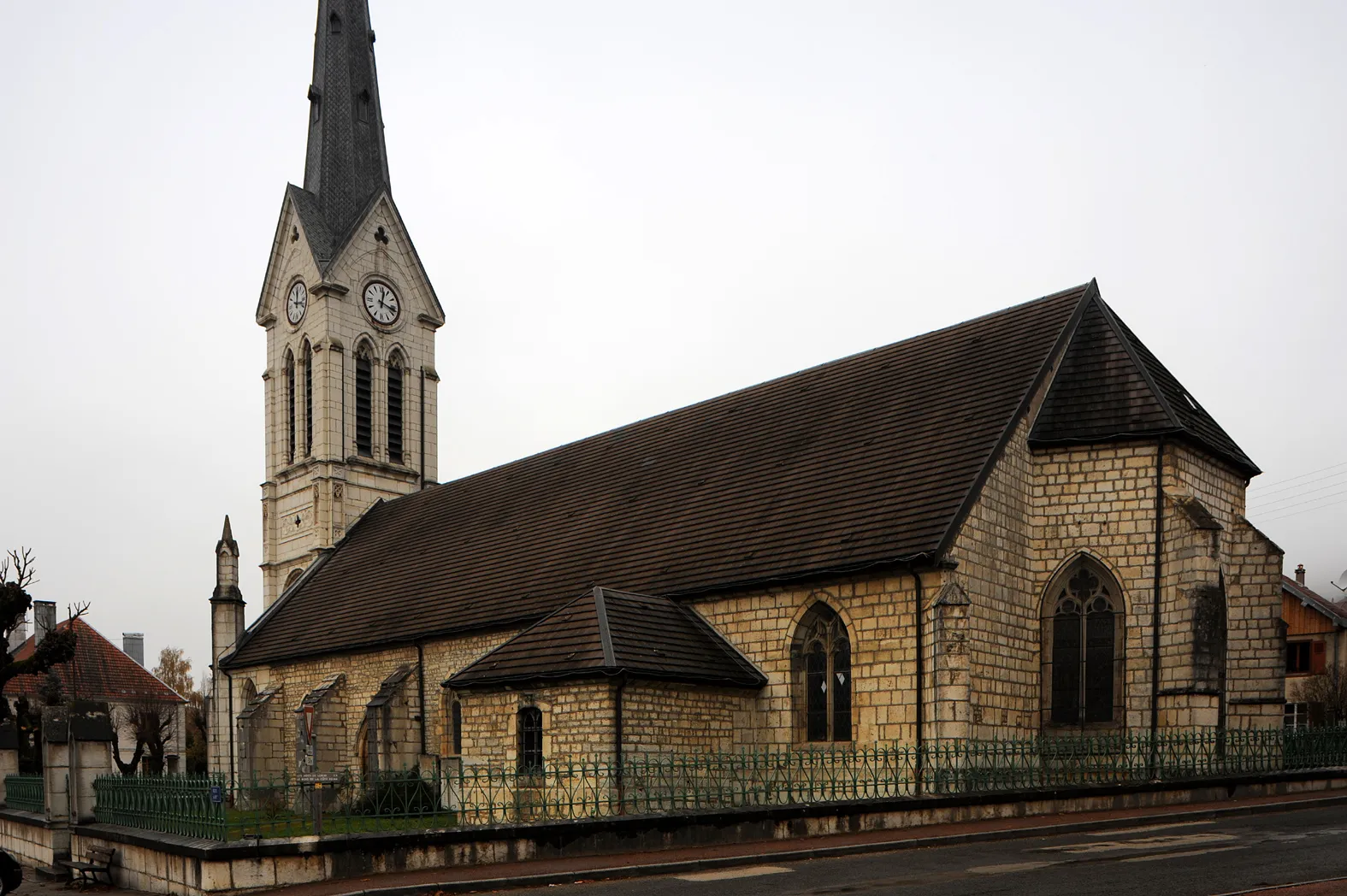 Photo showing: Church of Orchamps-Vennes; department Doubs, France.