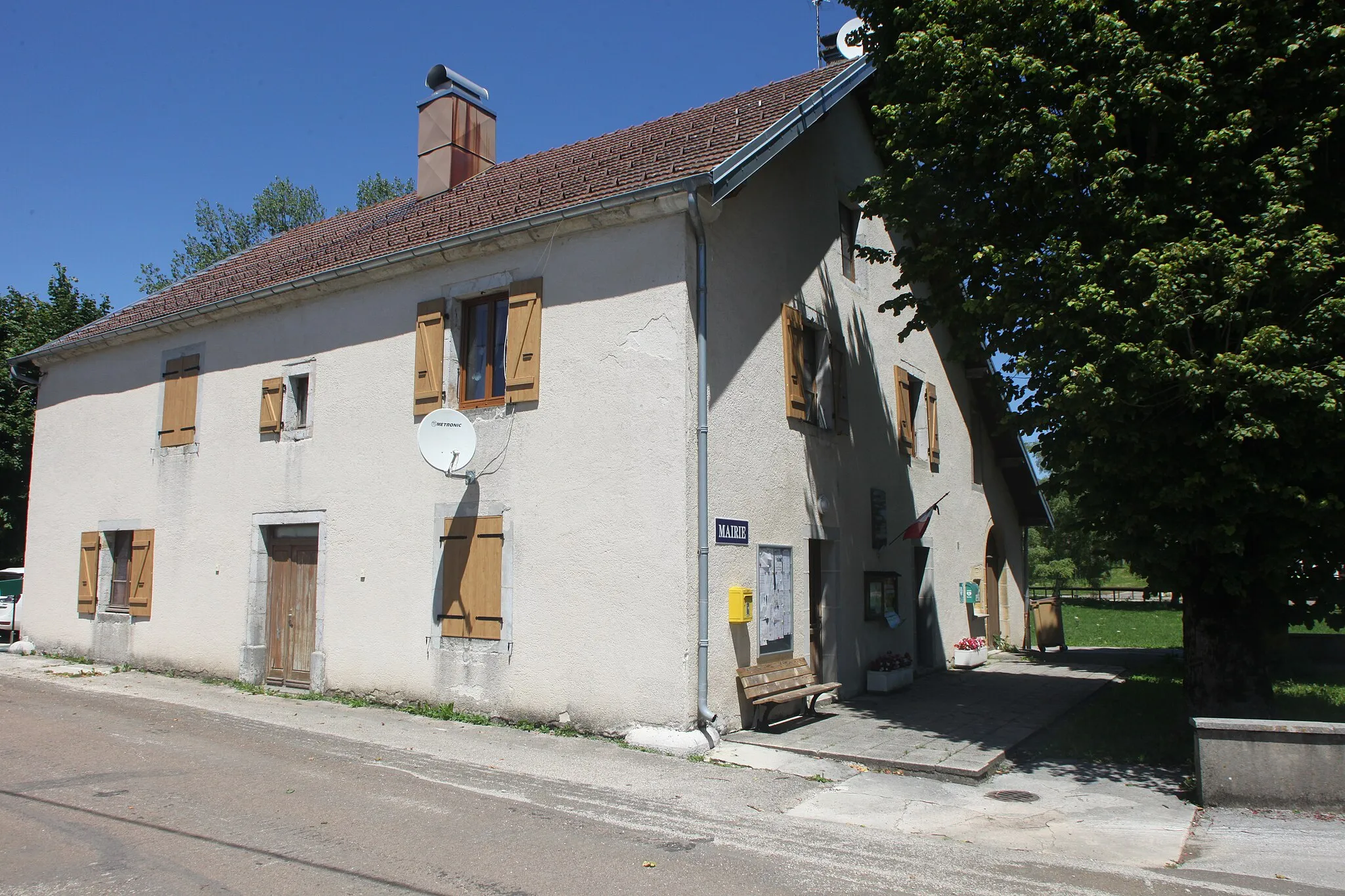 Photo showing: Mairie de Billecul (Jura).