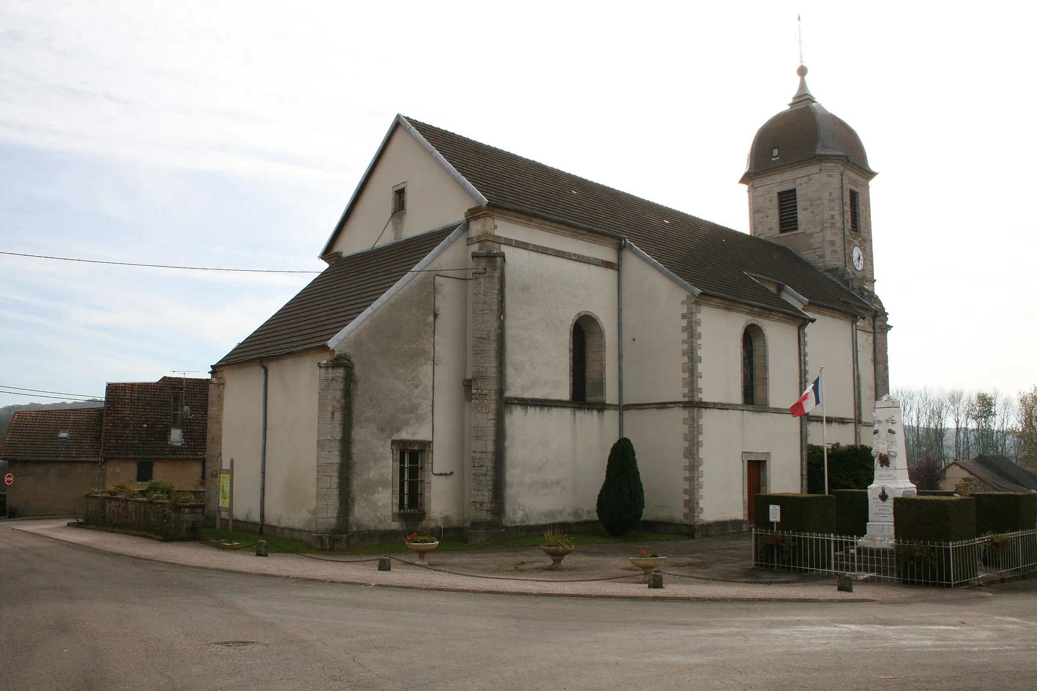 Photo showing: Borey (Haute-Saône) Vue de l'Eglise