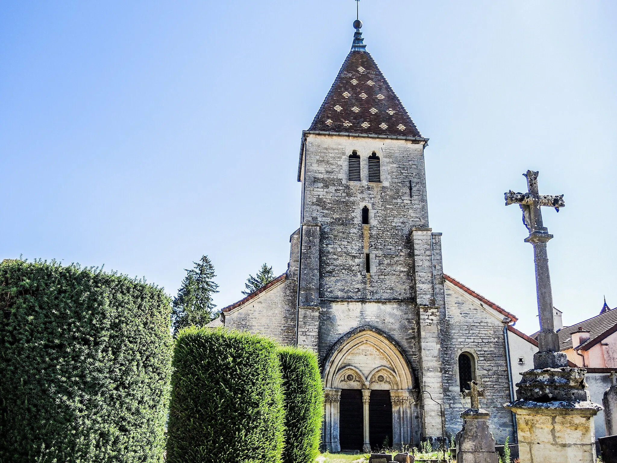 Photo showing: Eglise de Champlitte-la-Ville