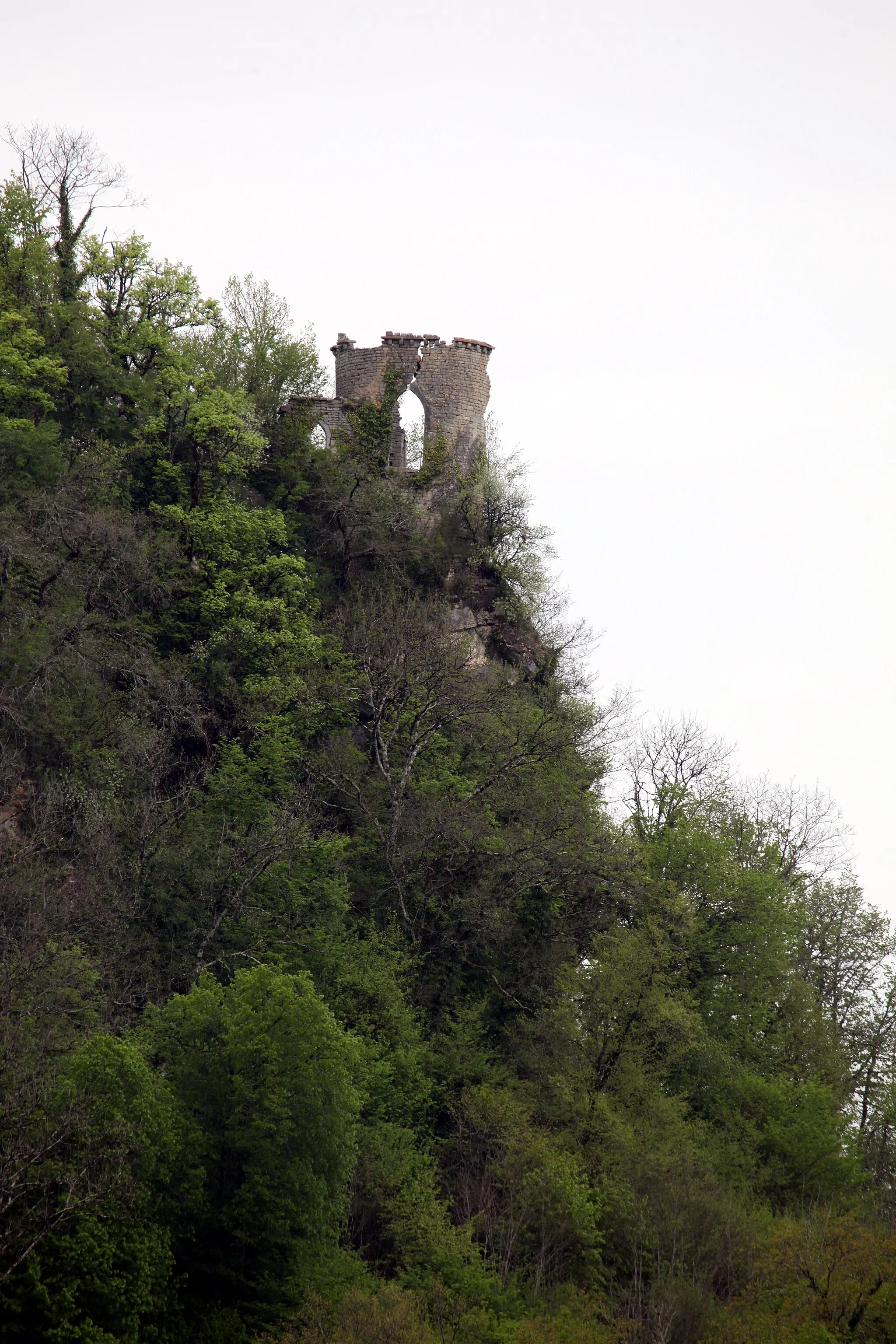 Photo showing: Ruine du château de Charencey à Chenecey-Buillon (Doubs).