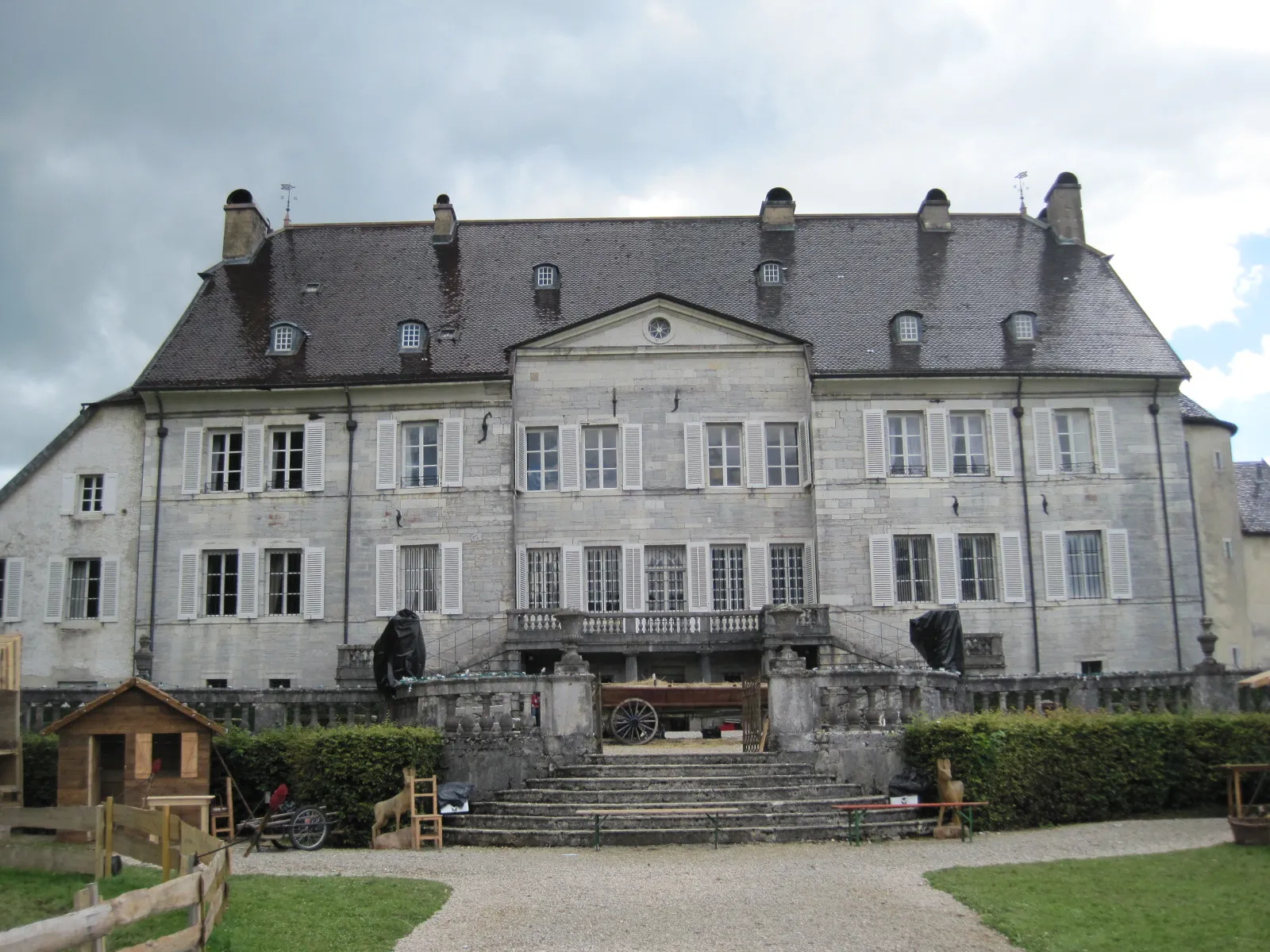 Photo showing: Château Montalembert - Maîche - Franche Comté - France
