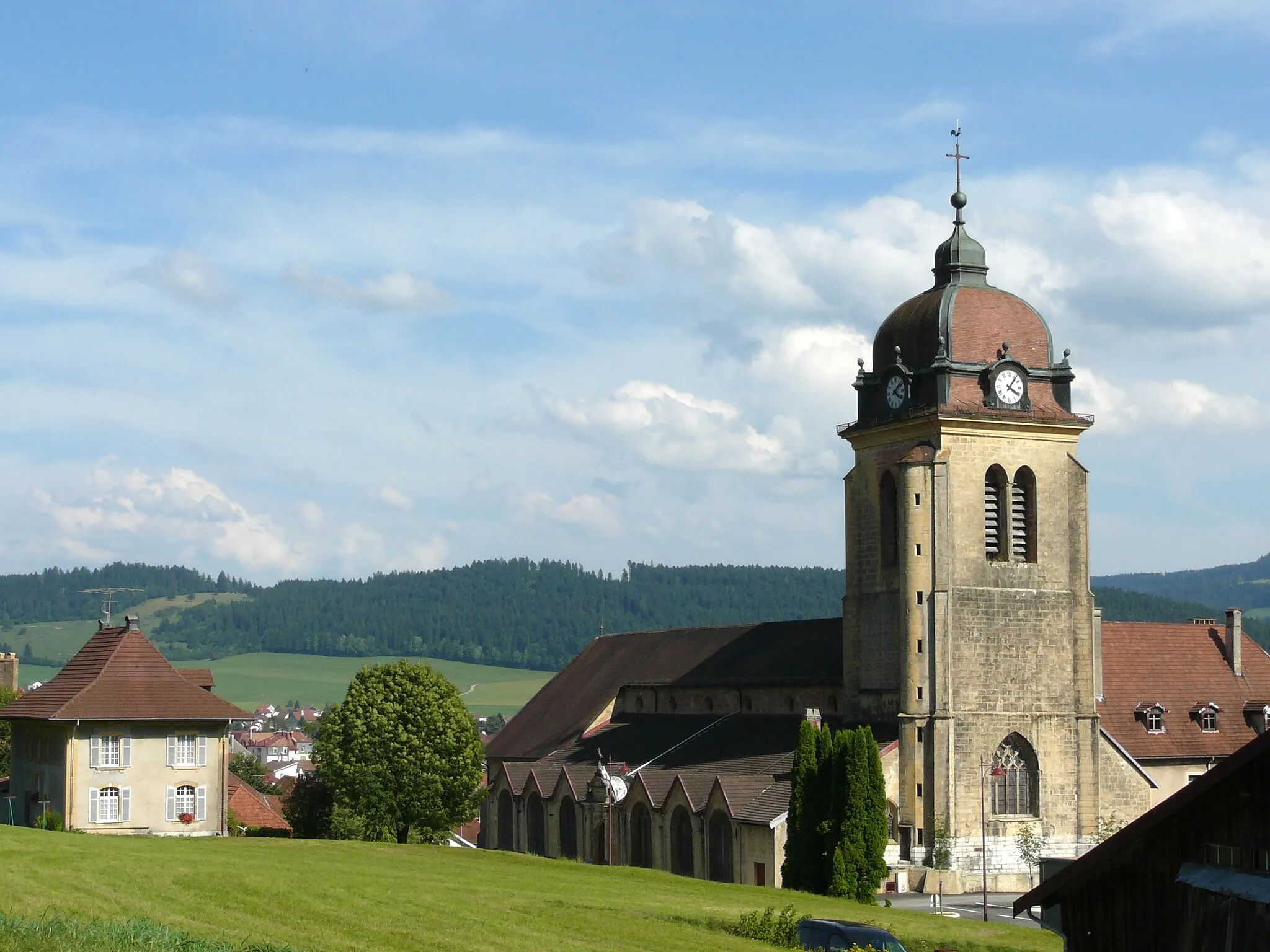 Photo showing: Church of Our Lady in Morteau