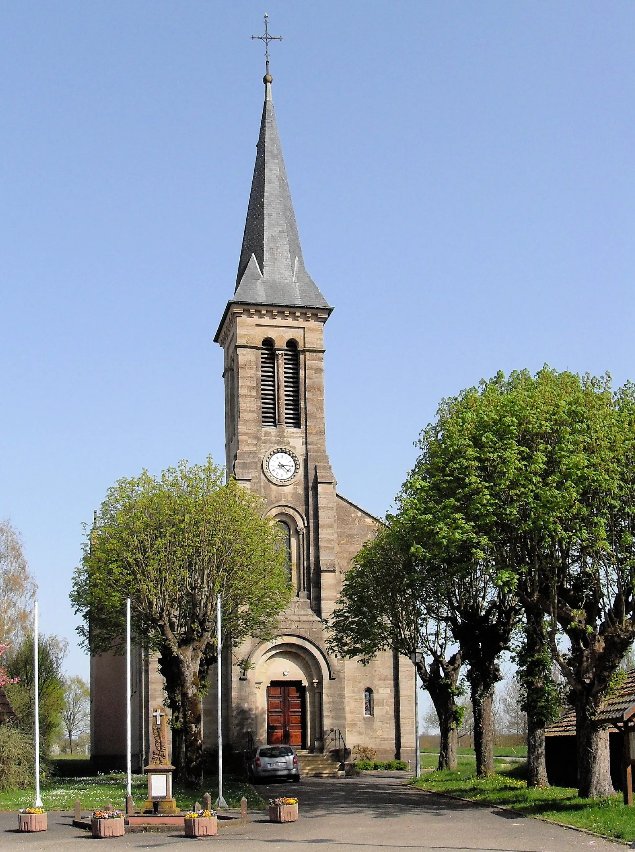 Photo showing: L'église Saint-Matthieu à Chavannes-sur-l'Étang