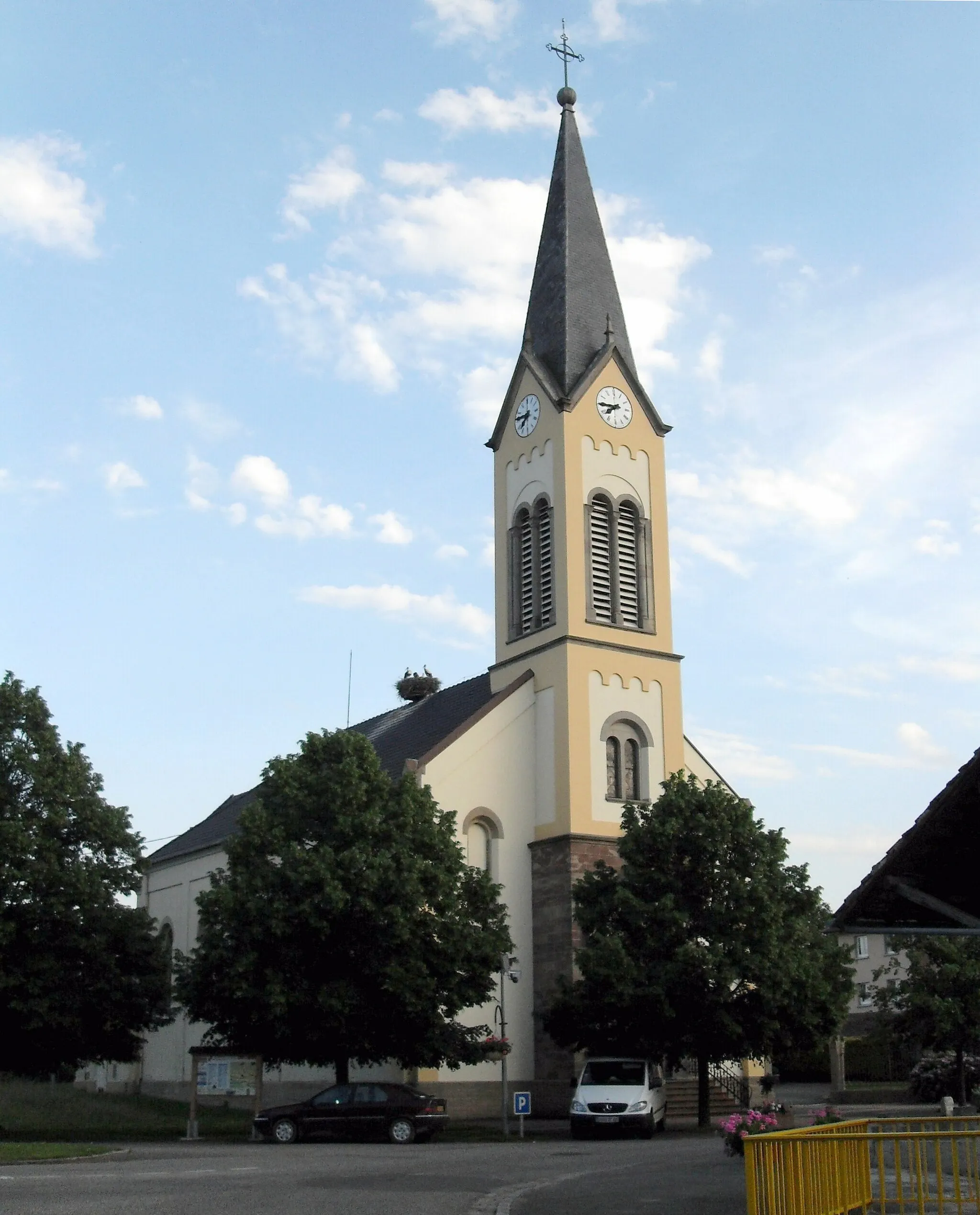 Photo showing: L'église Sainte-Anne à Hindlingen