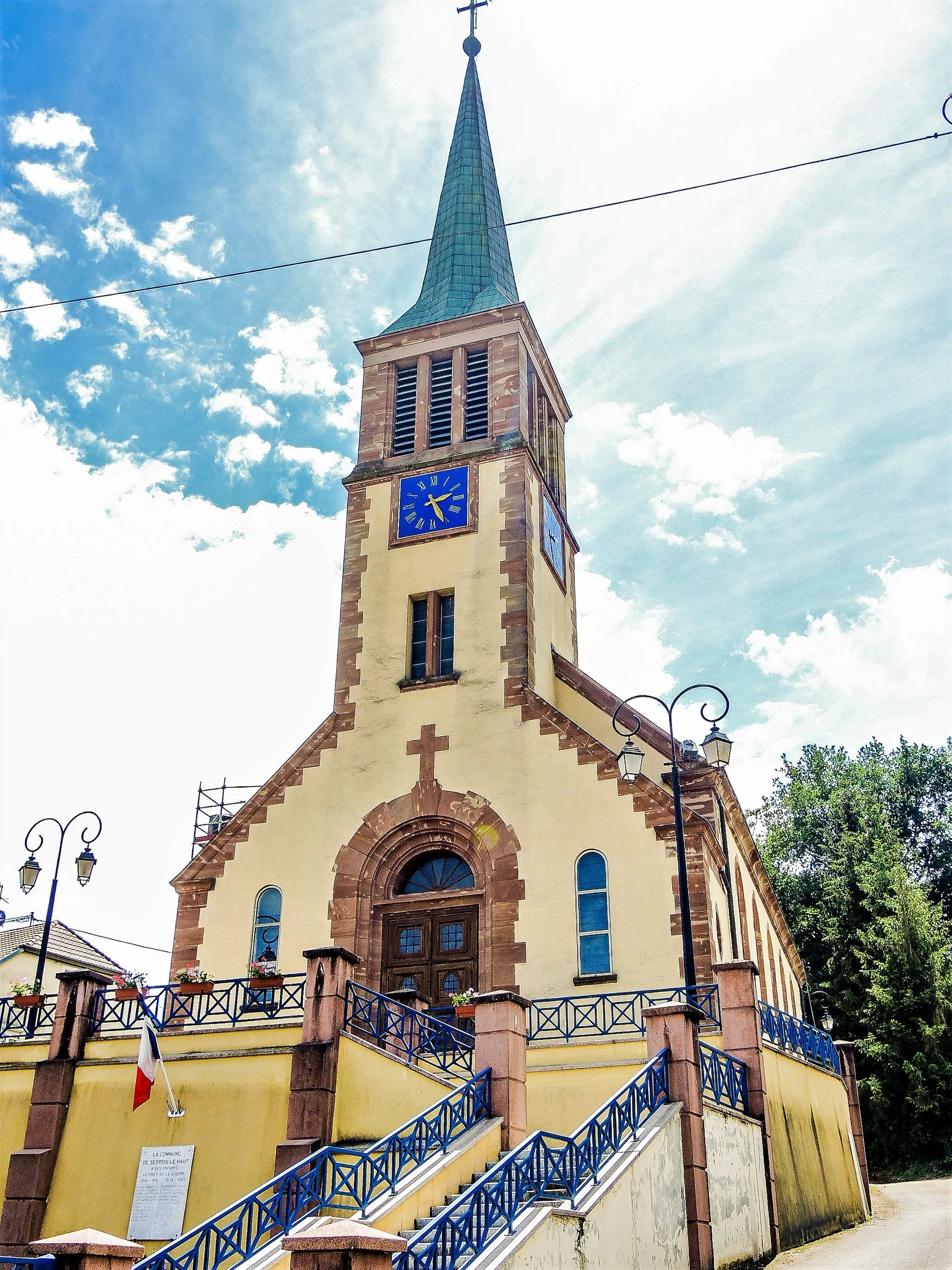 Photo showing: Église de Seppois-le-Haut