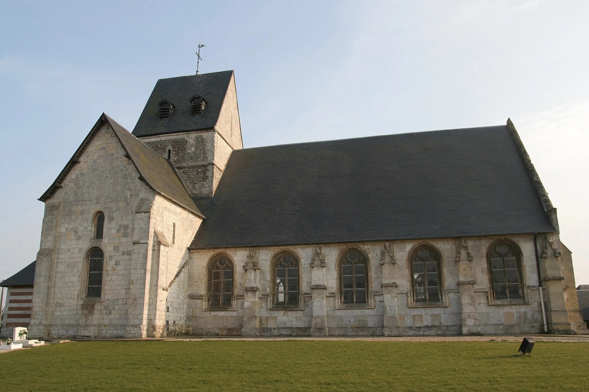 Photo showing: Église Saint-Vigor de Saint-Vigor-d'Ymonville.